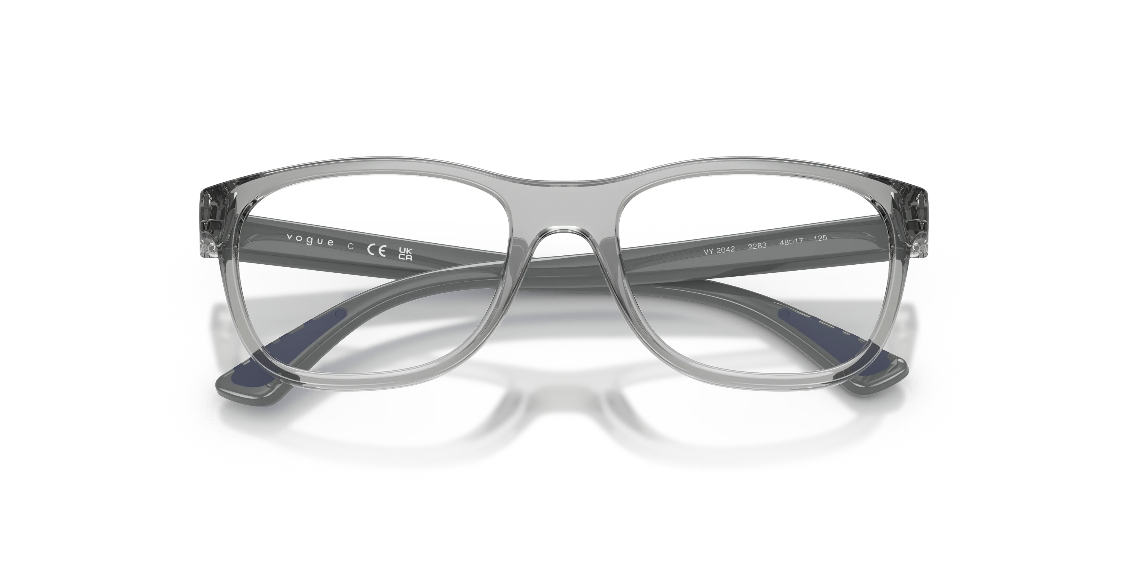 VOGUE EYEWEAR VY2042 2283 Montature da vista Nylon Grigio Pillow Normale - immagine 2