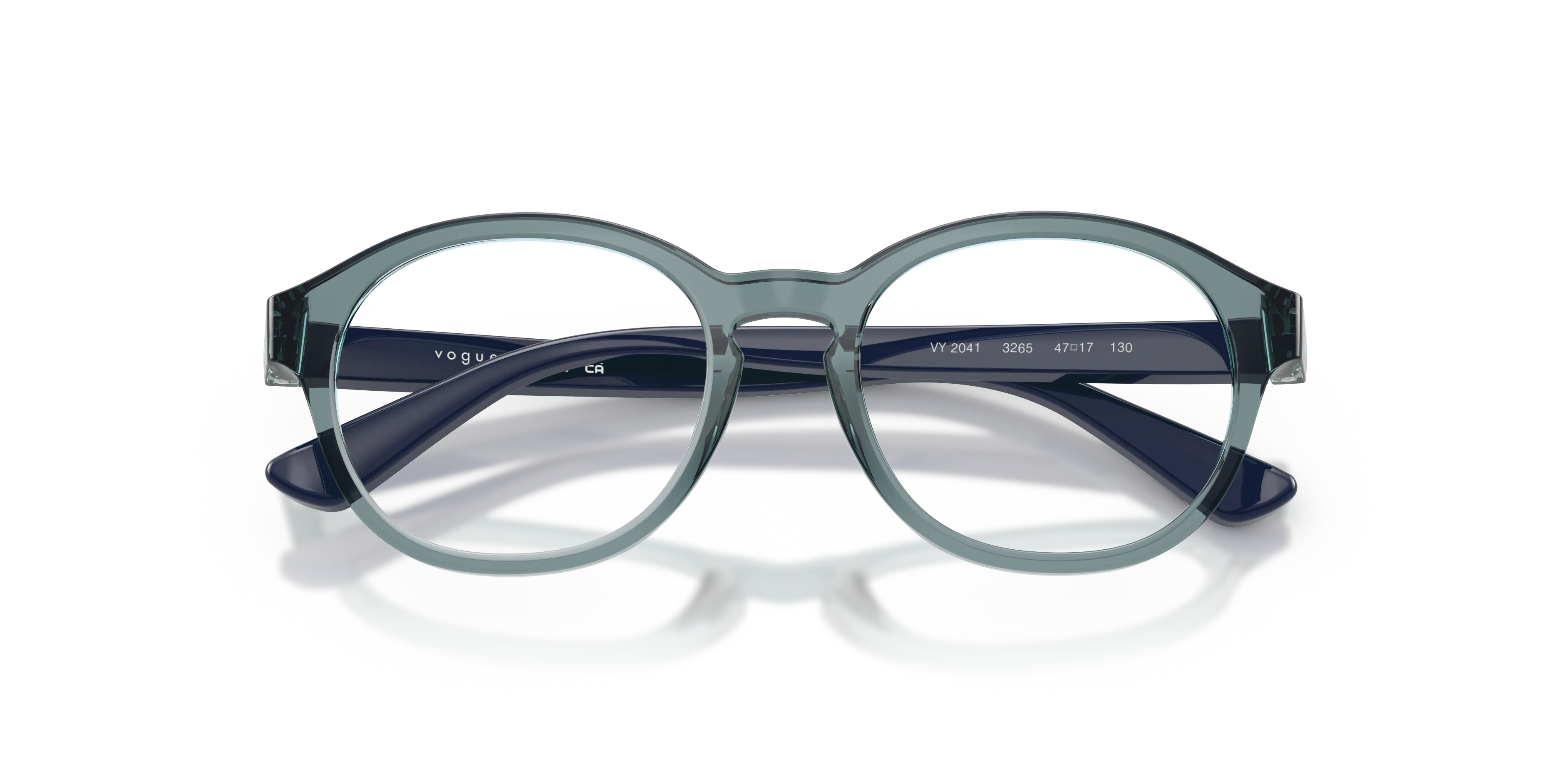 VOGUE EYEWEAR VY2041 3265 Montature da vista Nylon Blu Pantos Normale - immagine 2
