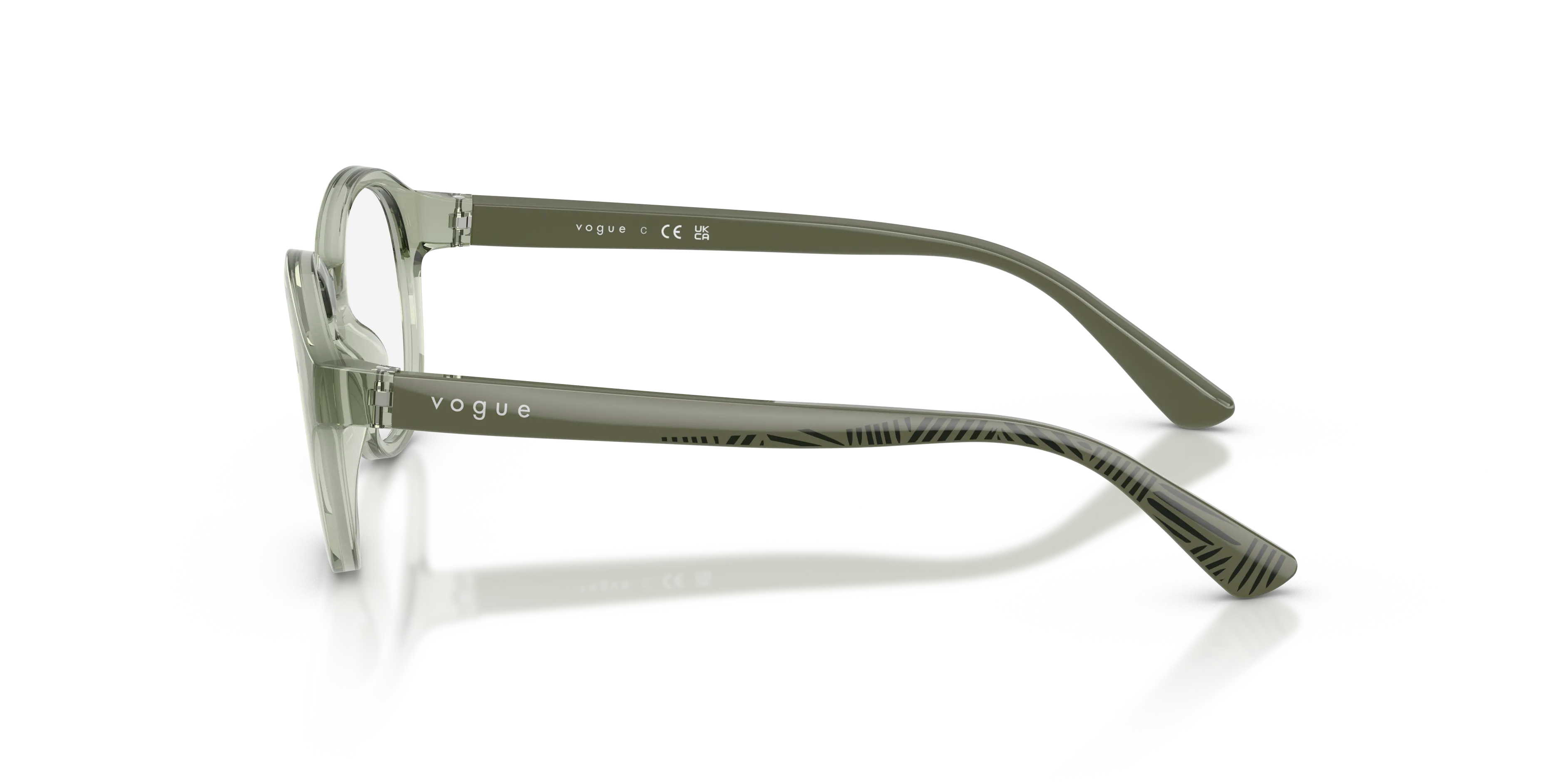 VOGUE EYEWEAR VY2041 3022 Montature da vista Nylon Verde Pantos Normale - immagine 4