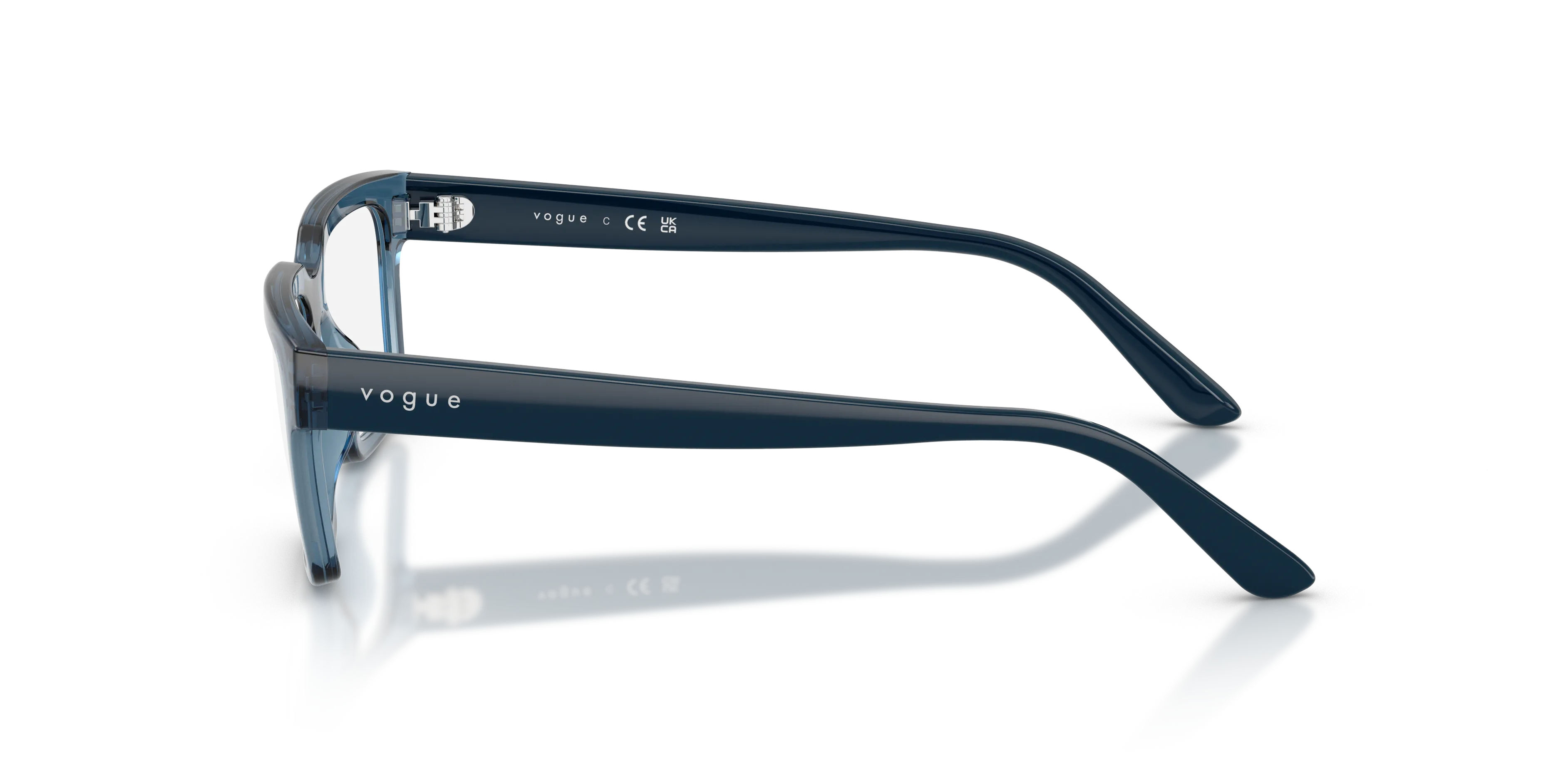 VOGUE EYEWEAR VY2040 2764 Montature da vista Nylon Blu Squadrata Normale - immagine 4