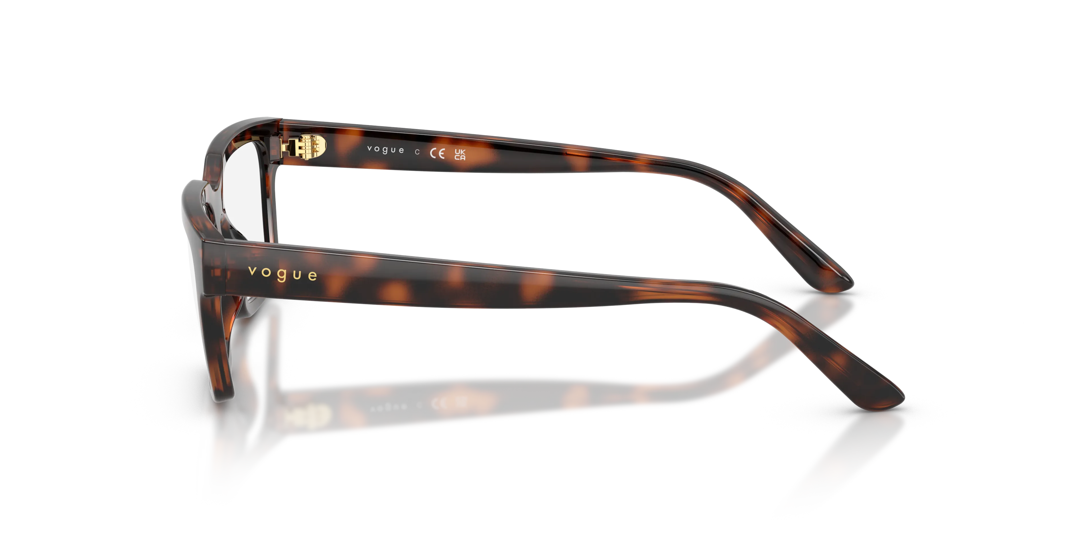 VOGUE EYEWEAR VY2040 2718 Montature da vista Nylon Marrone Squadrata Normale - immagine 4