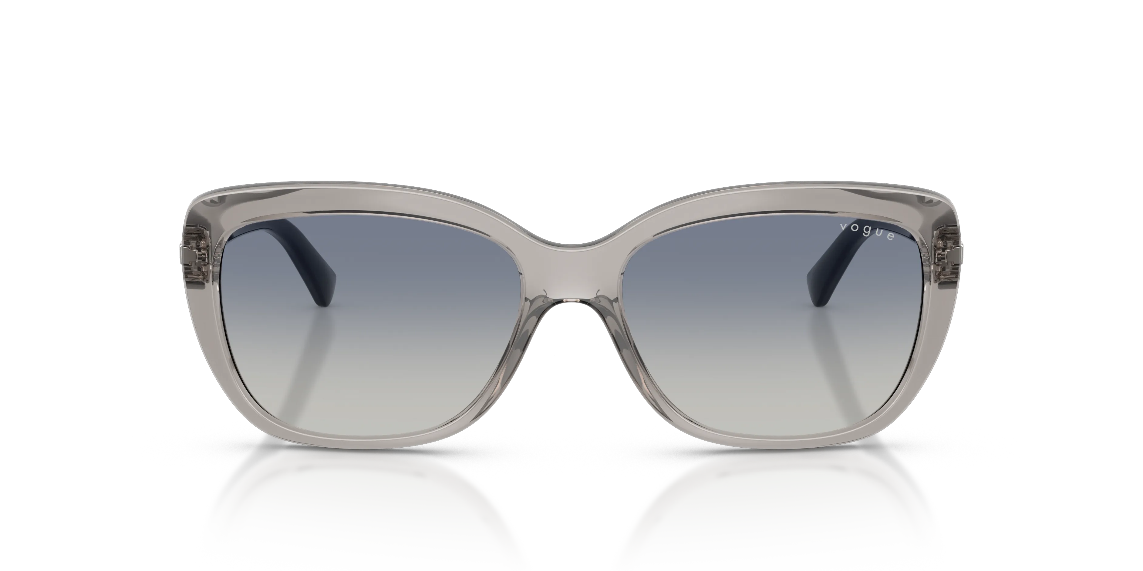 VOGUE EYEWEAR VO5678SB 272614 Occhiali da sole Nylon Grigio Farfalla Normale Sfumato - immagine 3