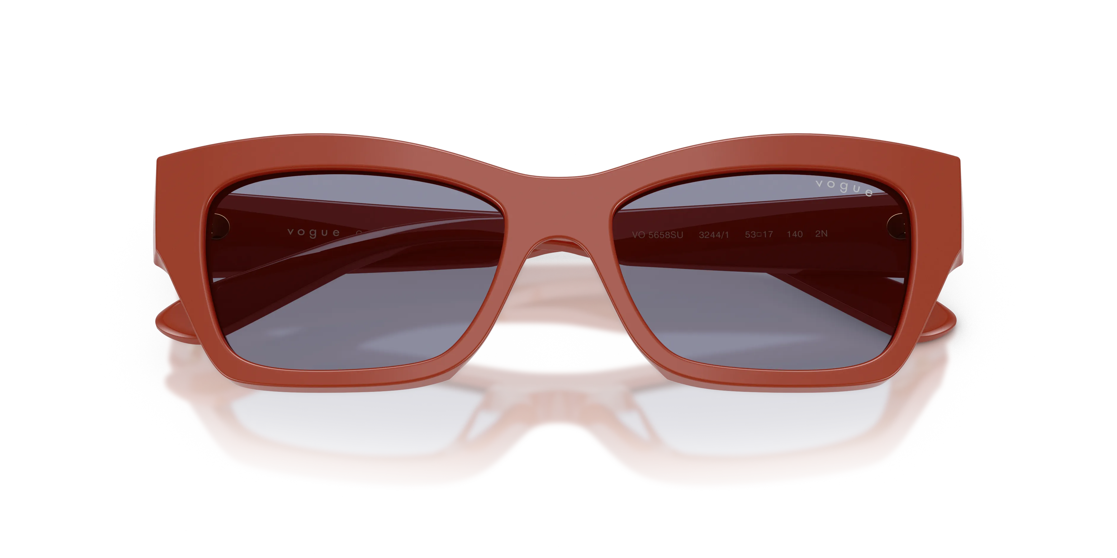 VOGUE EYEWEAR VO5658SU 3244/1 Occhiali da sole Acetato Marrone Farfalla Normale - immagine 2