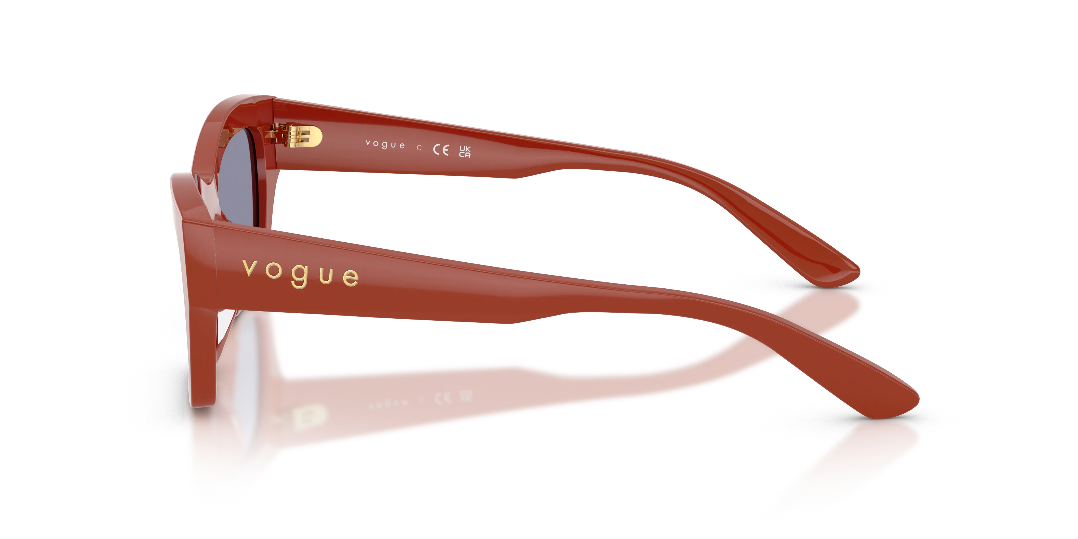 VOGUE EYEWEAR VO5658SU 3244/1 Occhiali da sole Acetato Marrone Farfalla Normale - immagine 4