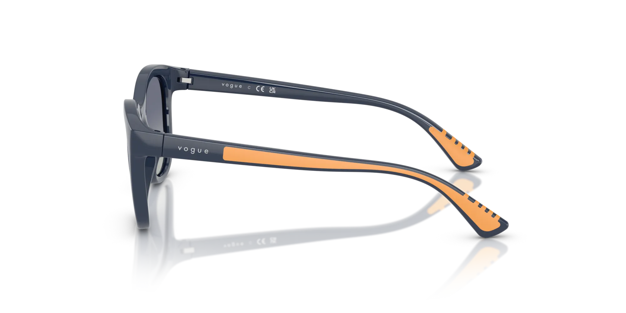 VOGUE EYEWEAR VJ2028 32094L Occhiali da sole bambino Nylon Blu Pantos Normale Sfumato - immagine 4