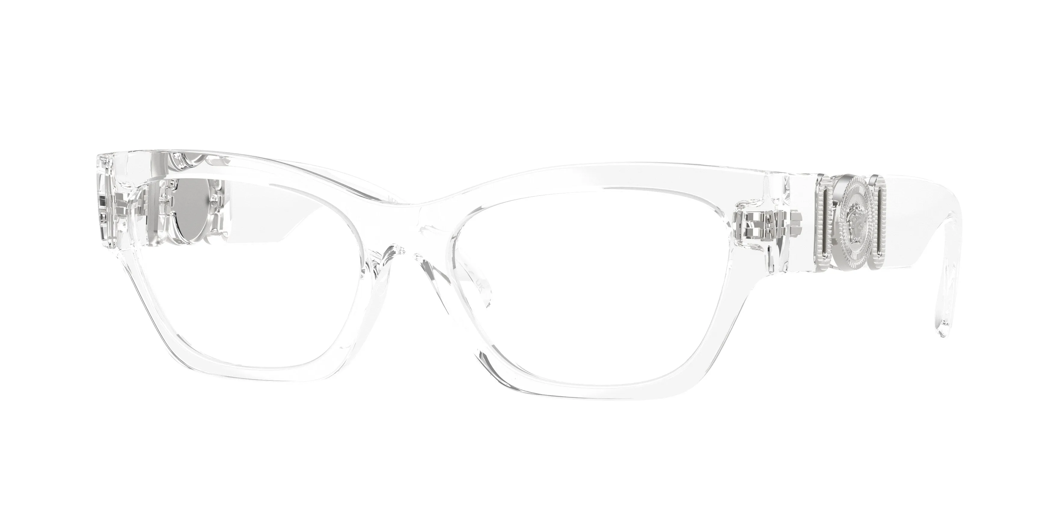 Versace VE3367U 148 Montature da vista Iniettato Trasparente Cat Eye Normale - immagine 1