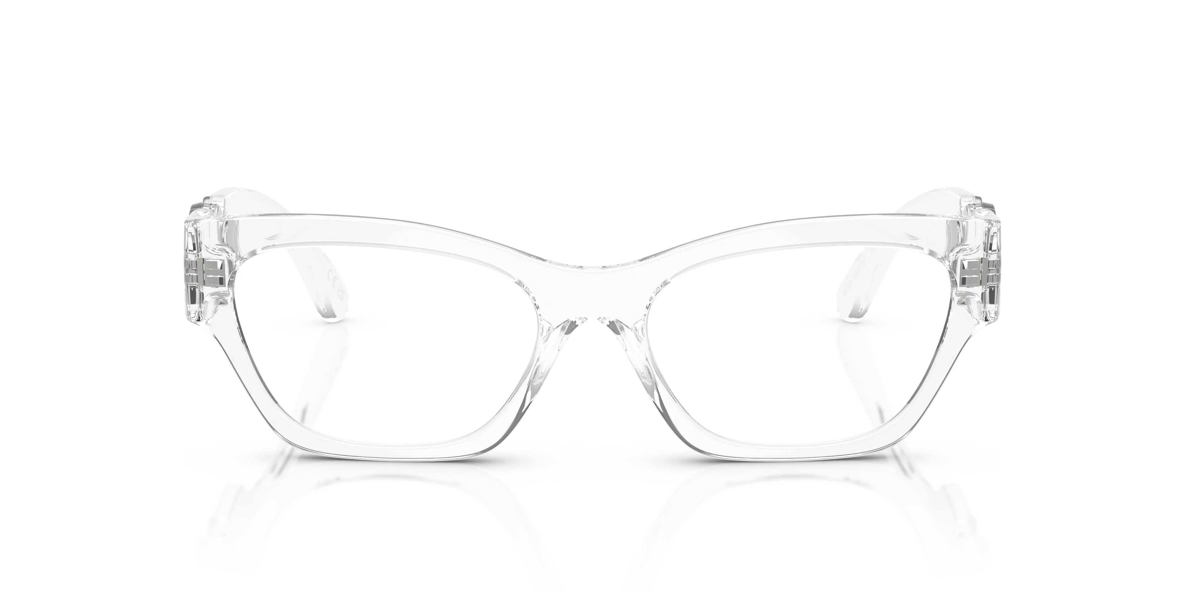 Versace VE3367U 148 Montature da vista Iniettato Trasparente Cat Eye Normale - immagine 3