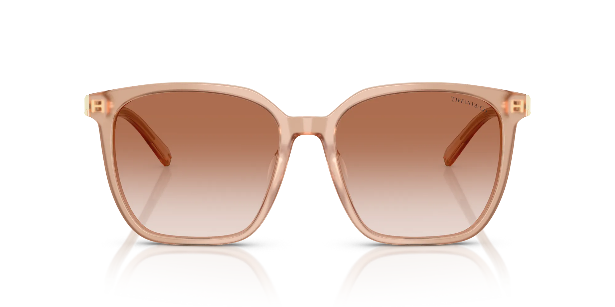 Tiffany TF4244D 826813 Occhiali da sole Acetato Rosa Squadrata Normale Sfumato - immagine 3