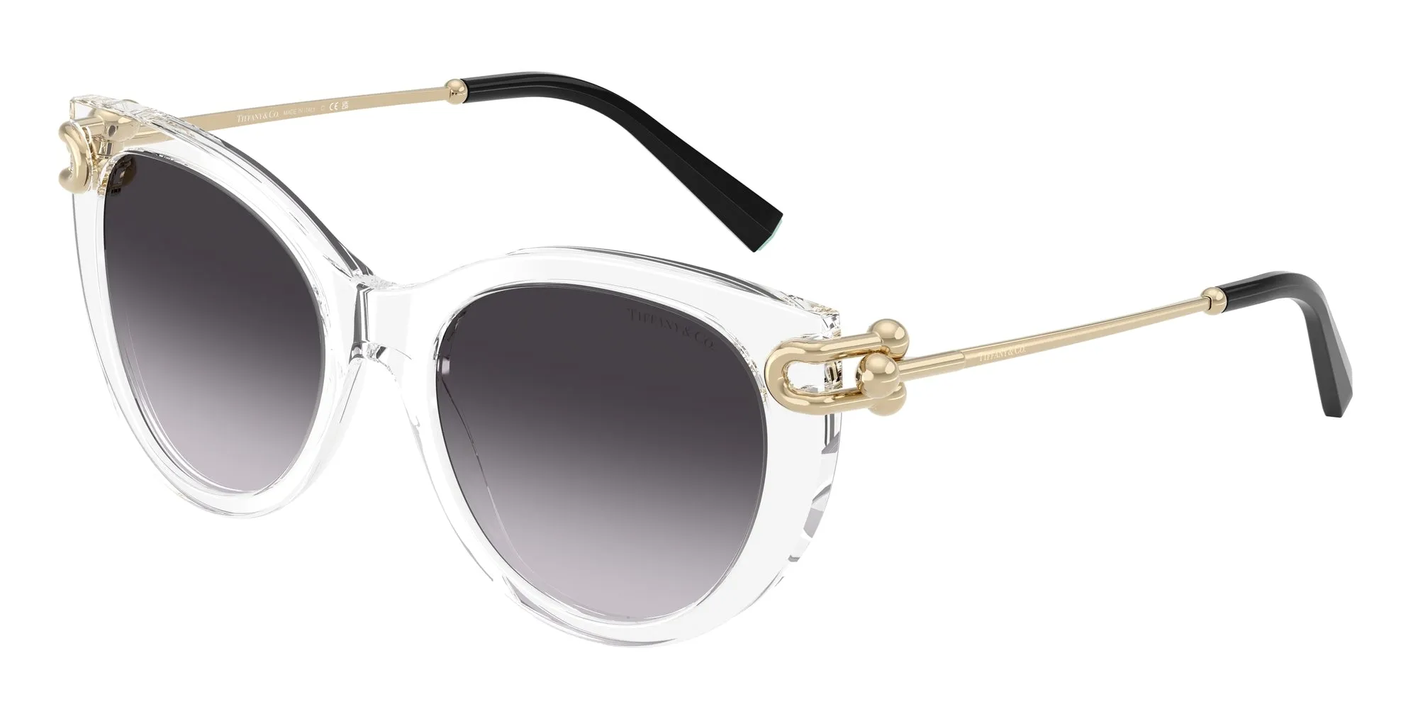 Tiffany TF4232 80473C Occhiali da sole Acetato Trasparente Farfalla Normale Sfumato - immagine 1