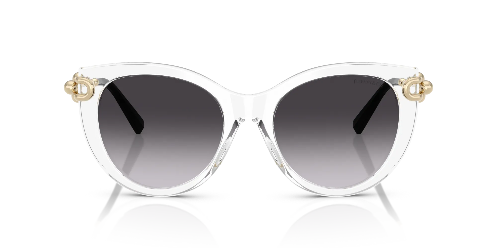 Tiffany TF4232 80473C Occhiali da sole Acetato Trasparente Farfalla Normale Sfumato - immagine 3