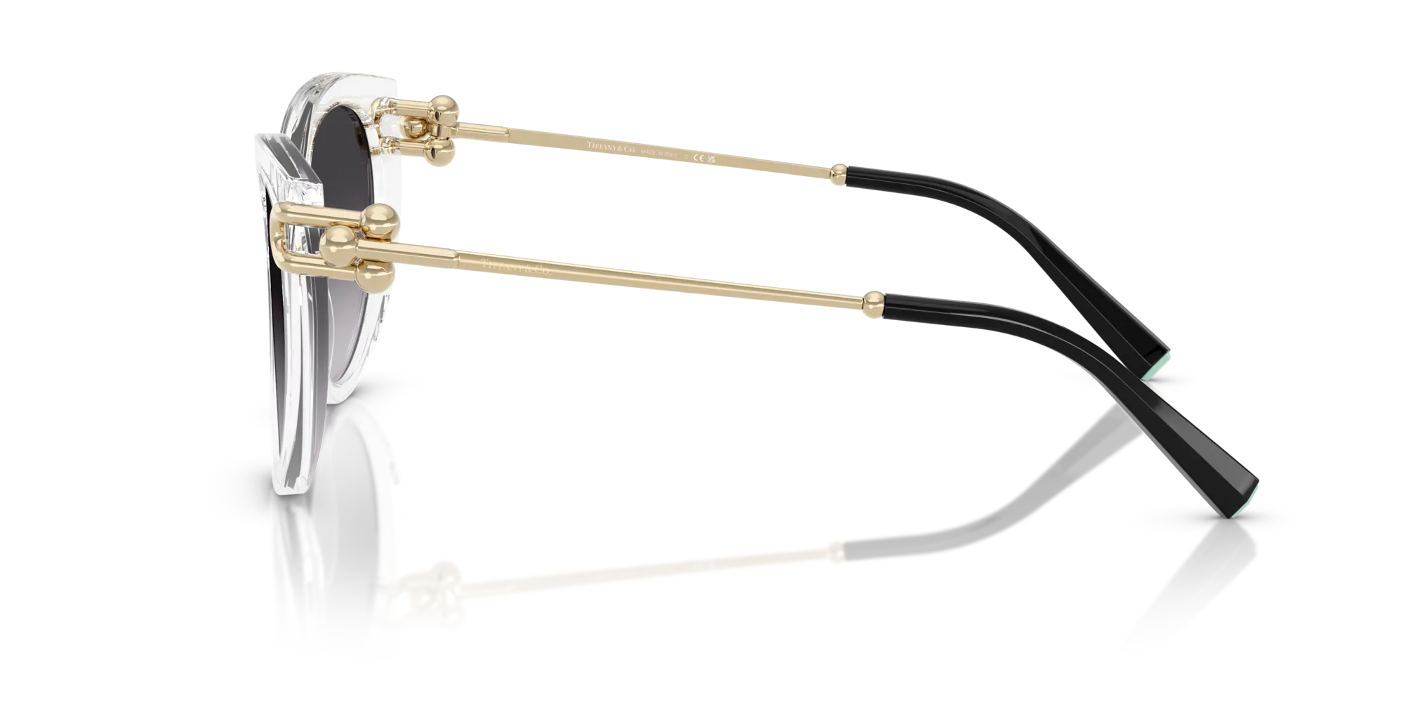 Tiffany TF4232 80473C Occhiali da sole Acetato Trasparente Farfalla Normale Sfumato - immagine 4