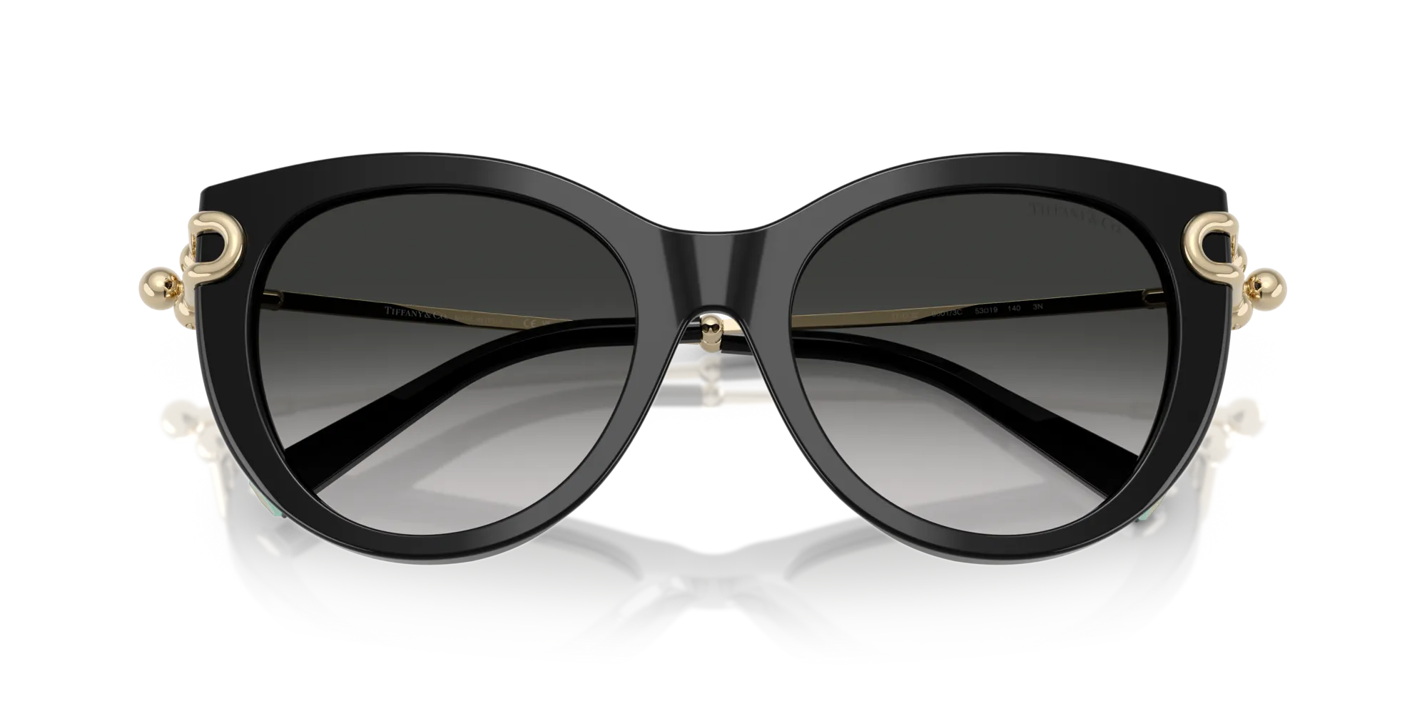 Tiffany TF4232 80013C Occhiali da sole Acetato Nero Farfalla Normale Sfumato - immagine 2
