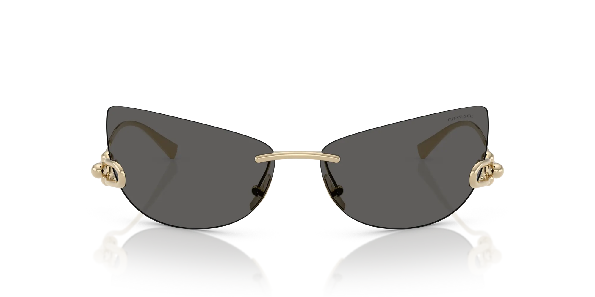 Tiffany TF3112K 6220S4 Occhiali da sole Metallo Oro Geometrica Normale - immagine 3