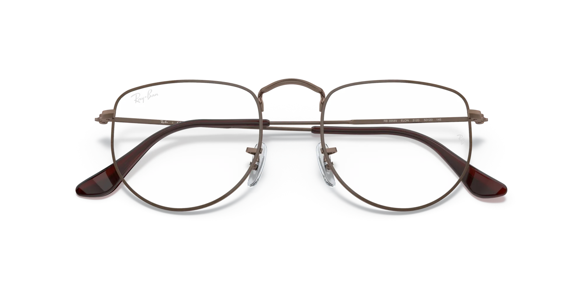Ray - Ban RX3958V ELON 3120 Montature da vista Metallo Bronzo / Rame Geometrica - immagine 2