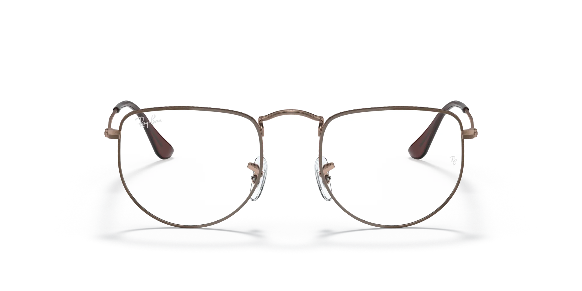 Ray - Ban RX3958V ELON 3120 Montature da vista Metallo Bronzo Trasparente Geometrica Normale - immagine 3