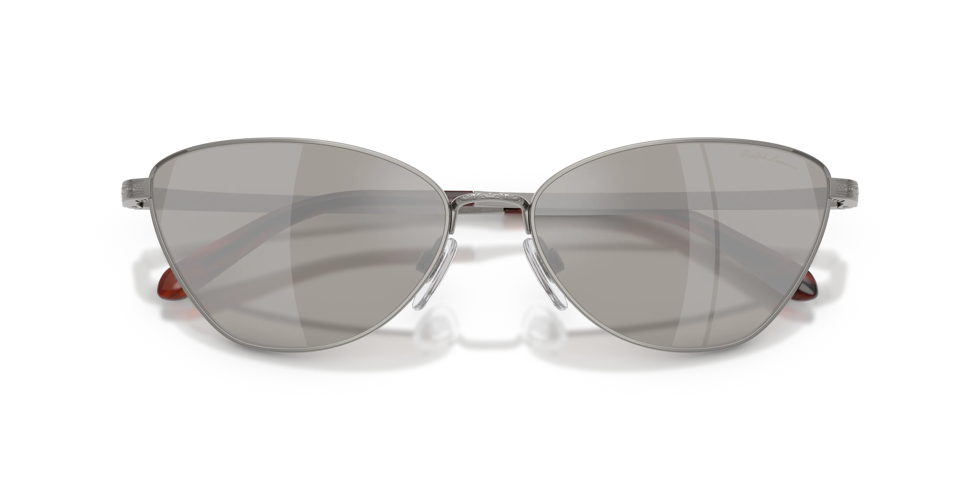 Ralph Lauren RL7093 90026G Occhiali da sole Acciaio Grigio Squadrata Specchiate - immagine 2