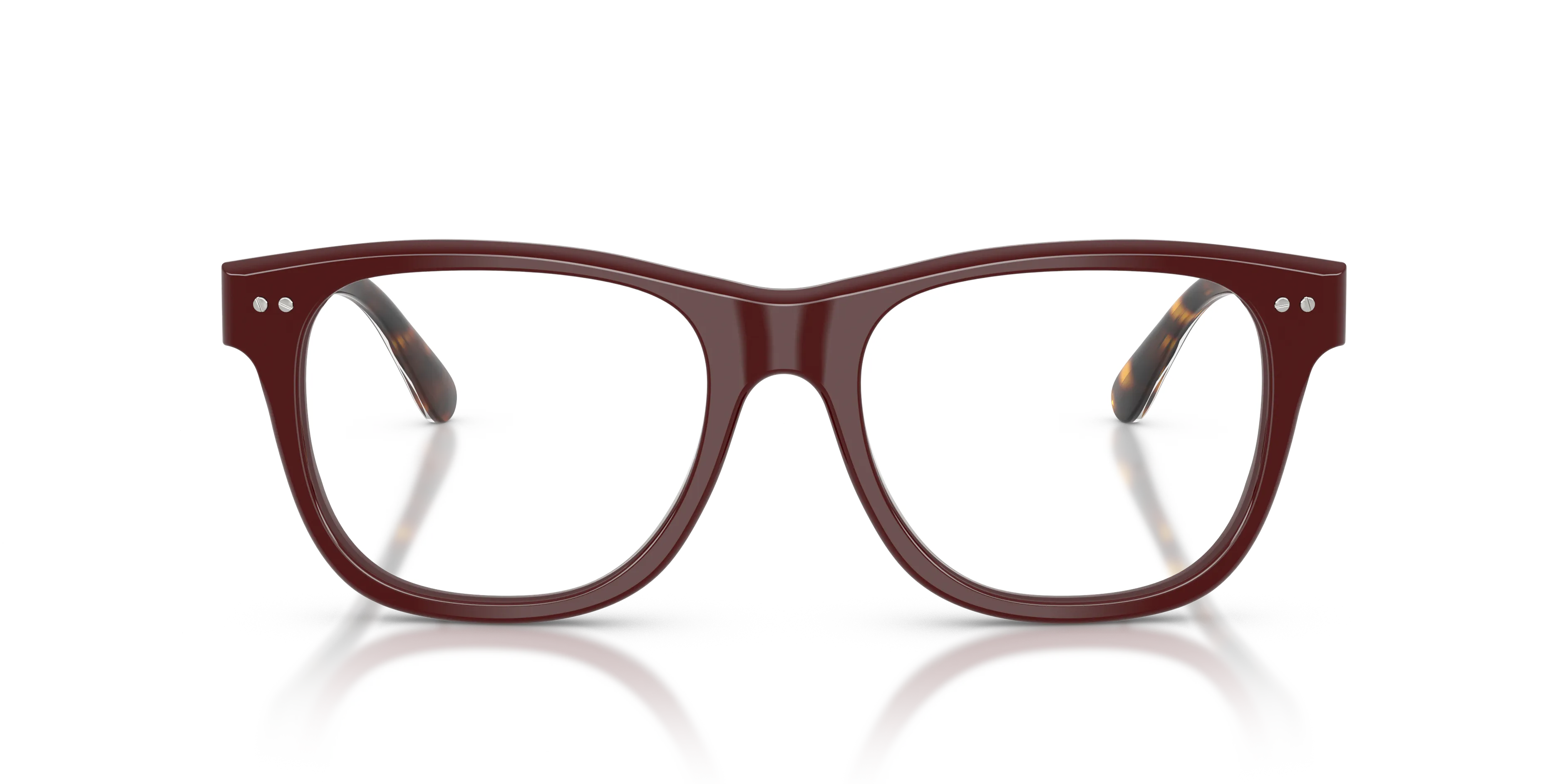 Ralph Lauren RL6260U 6311 Montature da vista Acetato Rosso Squadrata Normale - immagine 3