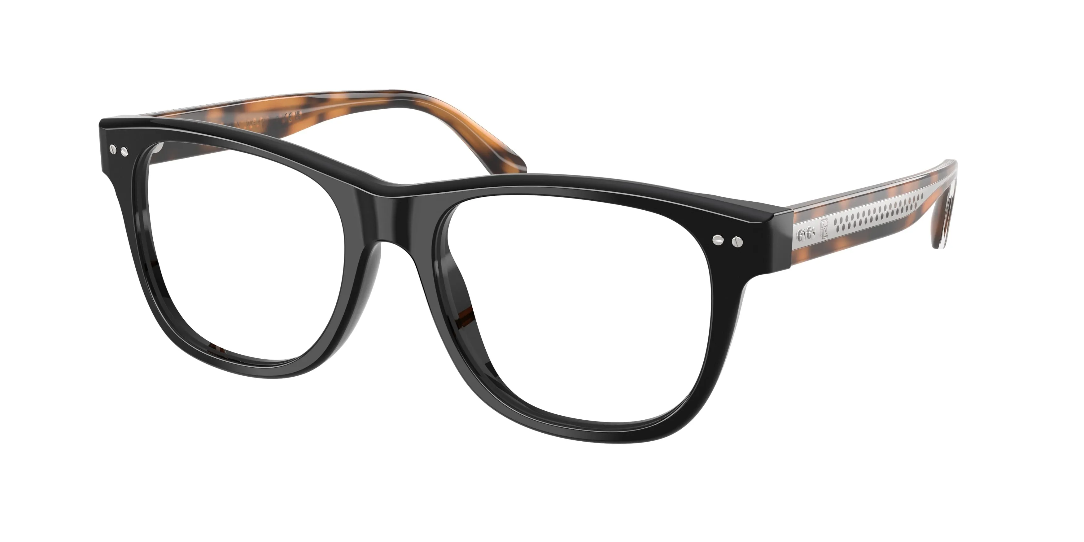 Ralph Lauren RL6260U 5001 Montature da vista Acetato Nero Squadrata Normale - immagine 1