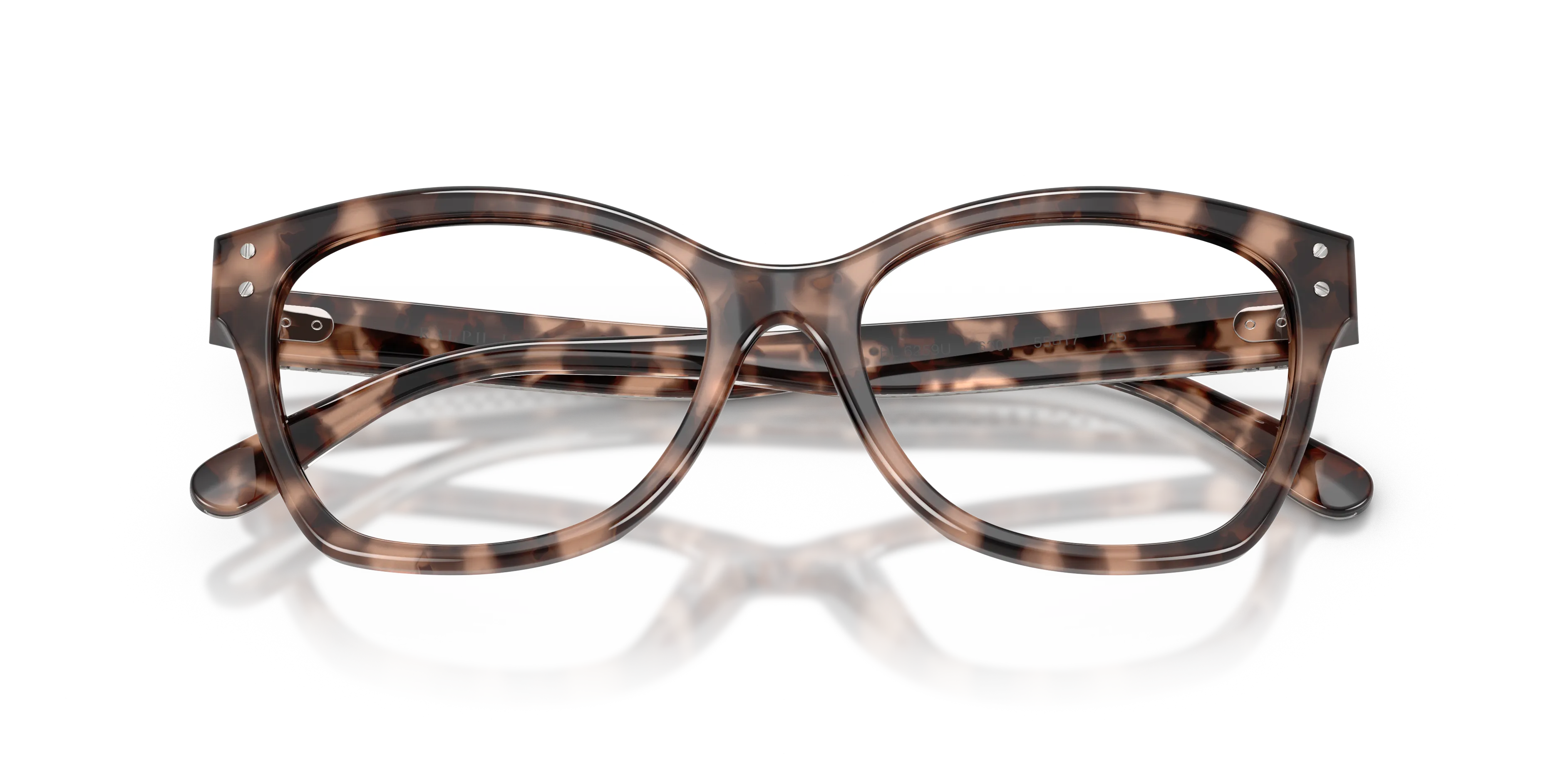 Ralph Lauren RL6259U 6307 Montature da vista Acetato Tartaruga Cat Eye Normale - immagine 2