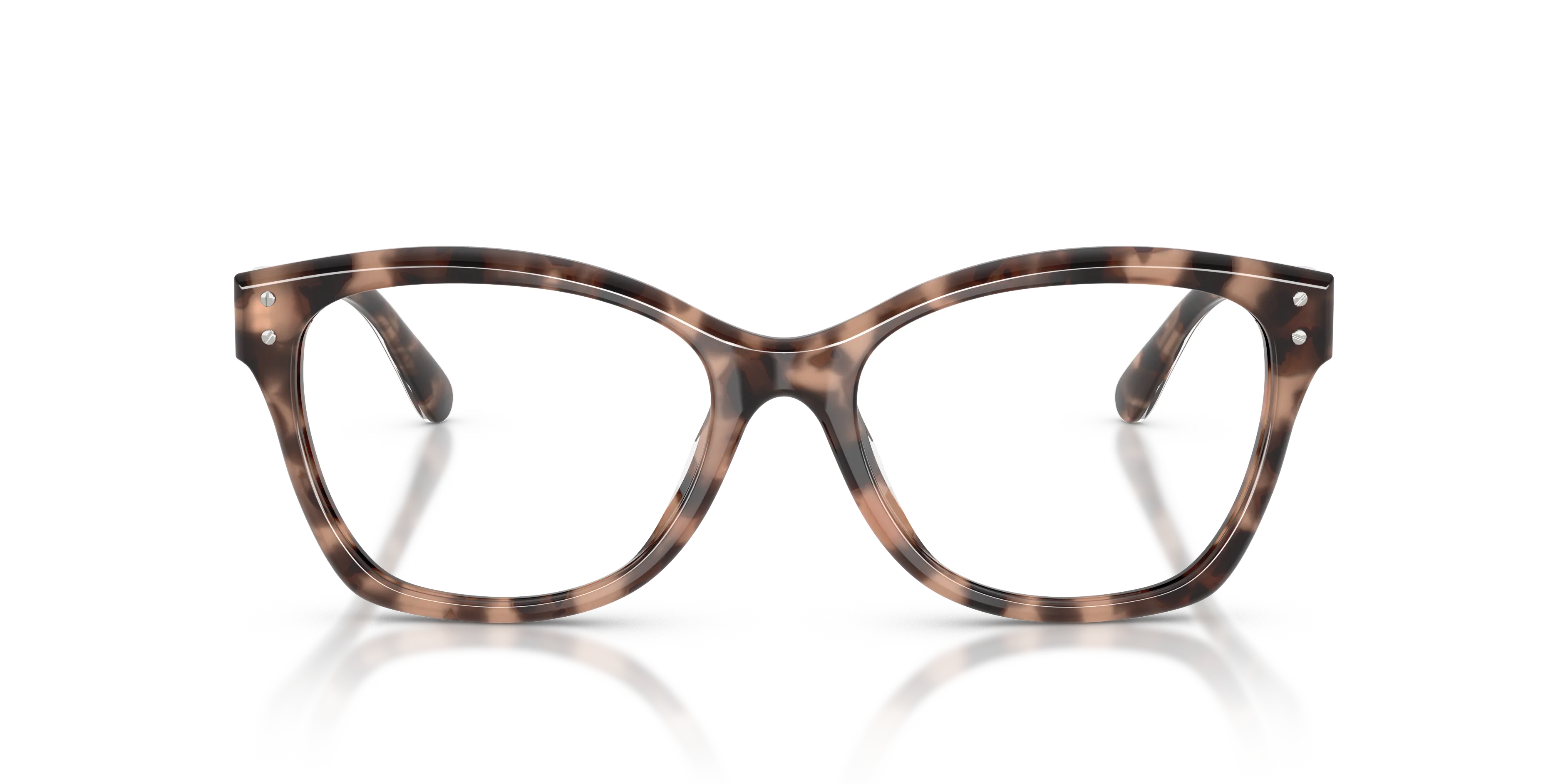 Ralph Lauren RL6259U 6307 Montature da vista Acetato Tartaruga Cat Eye Normale - immagine 3