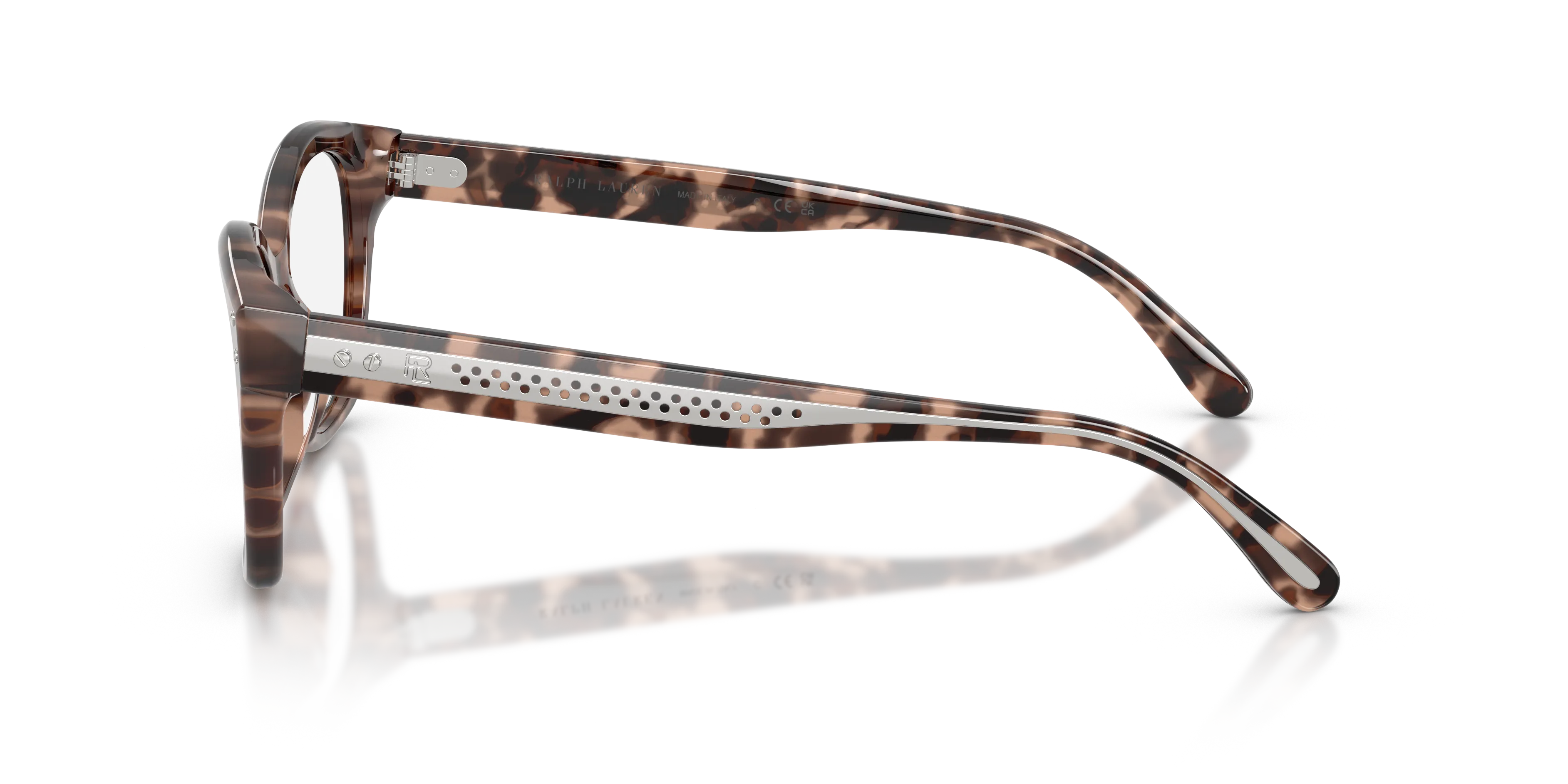 Ralph Lauren RL6259U 6307 Montature da vista Acetato Tartaruga Cat Eye Normale - immagine 4