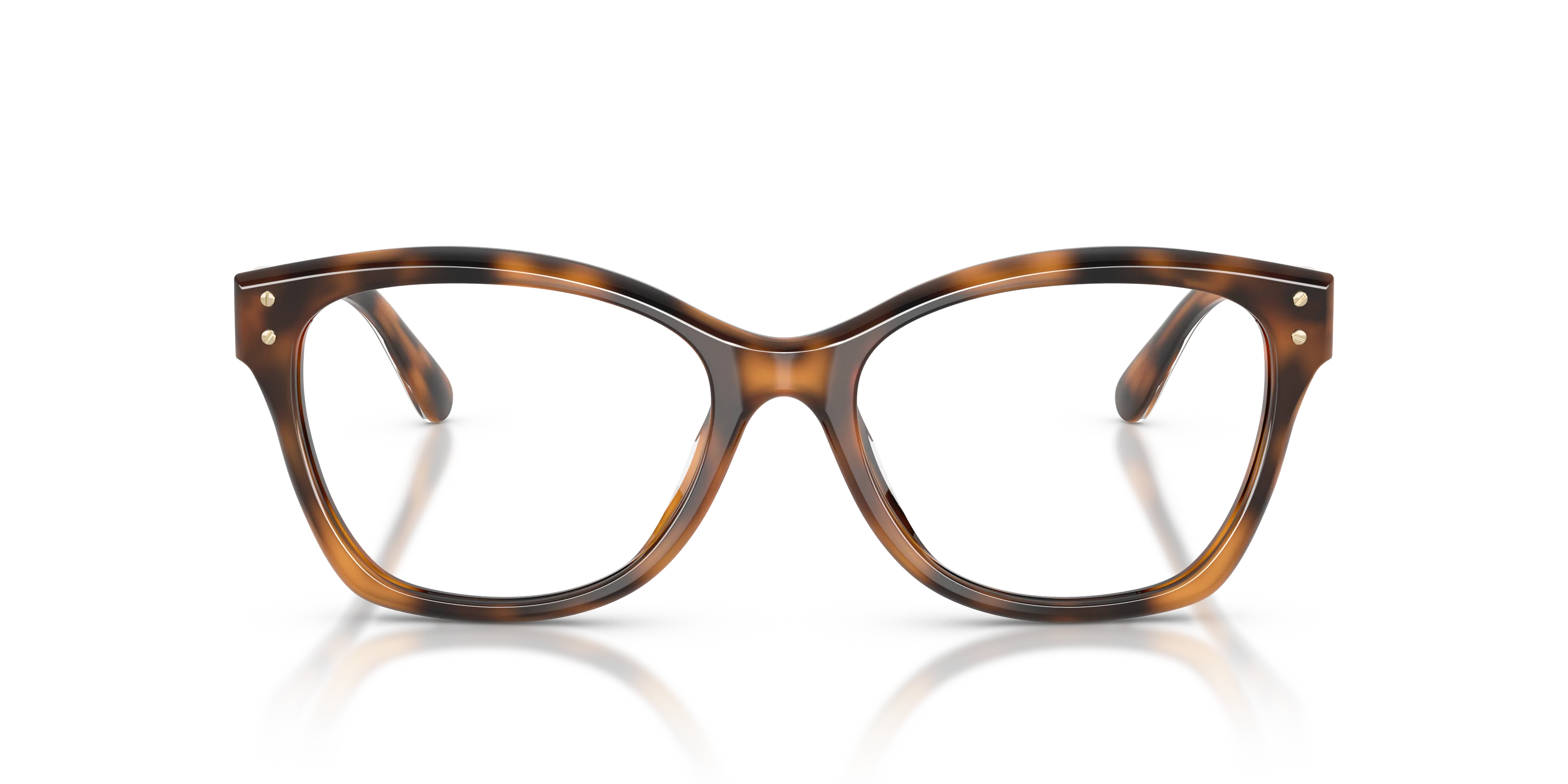 Ralph Lauren RL6259U 6089 Montature da vista Acetato Tartaruga Cat Eye Normale - immagine 3