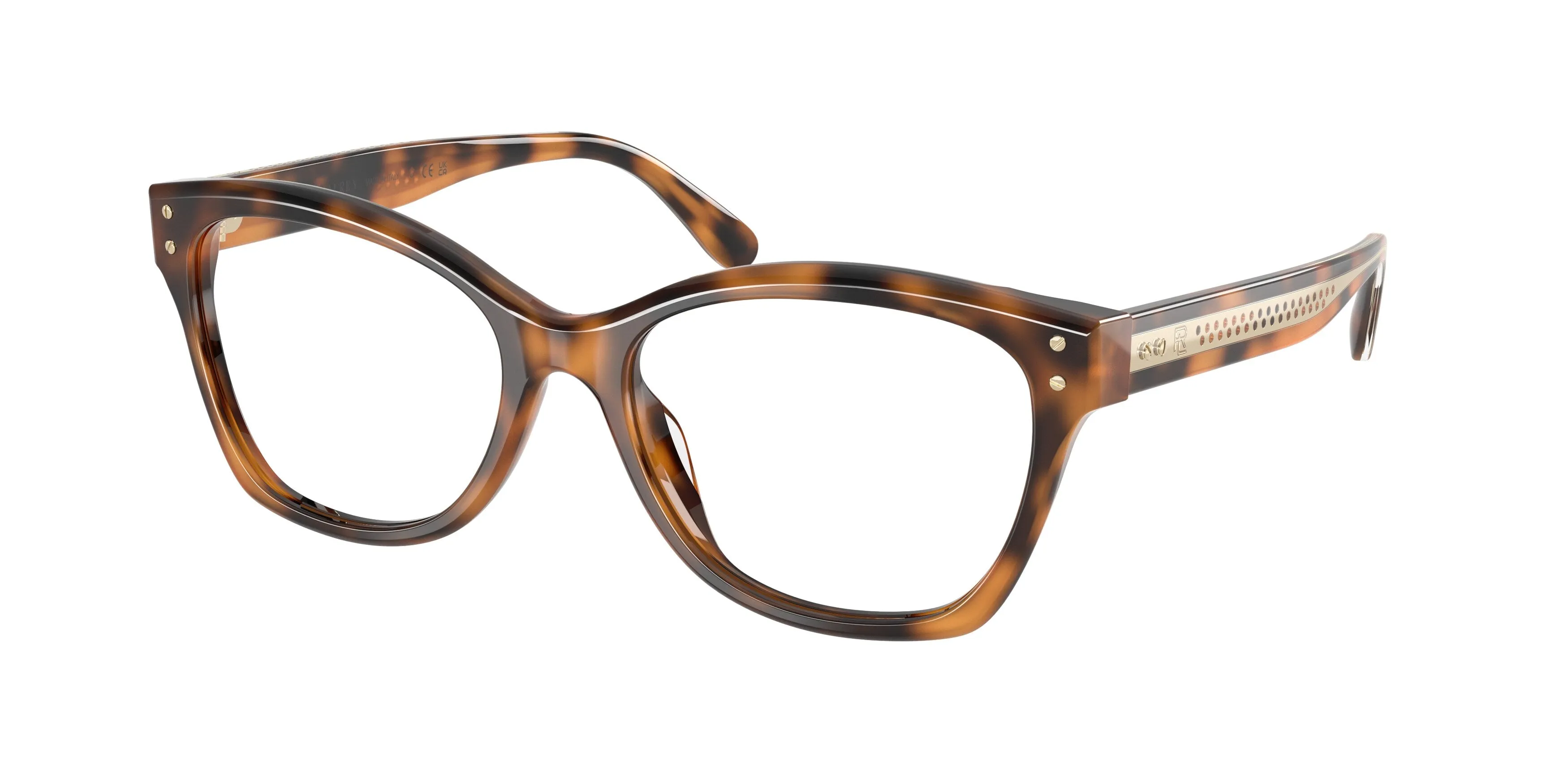 Ralph Lauren RL6259U 6089 Montature da vista Acetato Tartaruga Cat Eye Normale - immagine 1