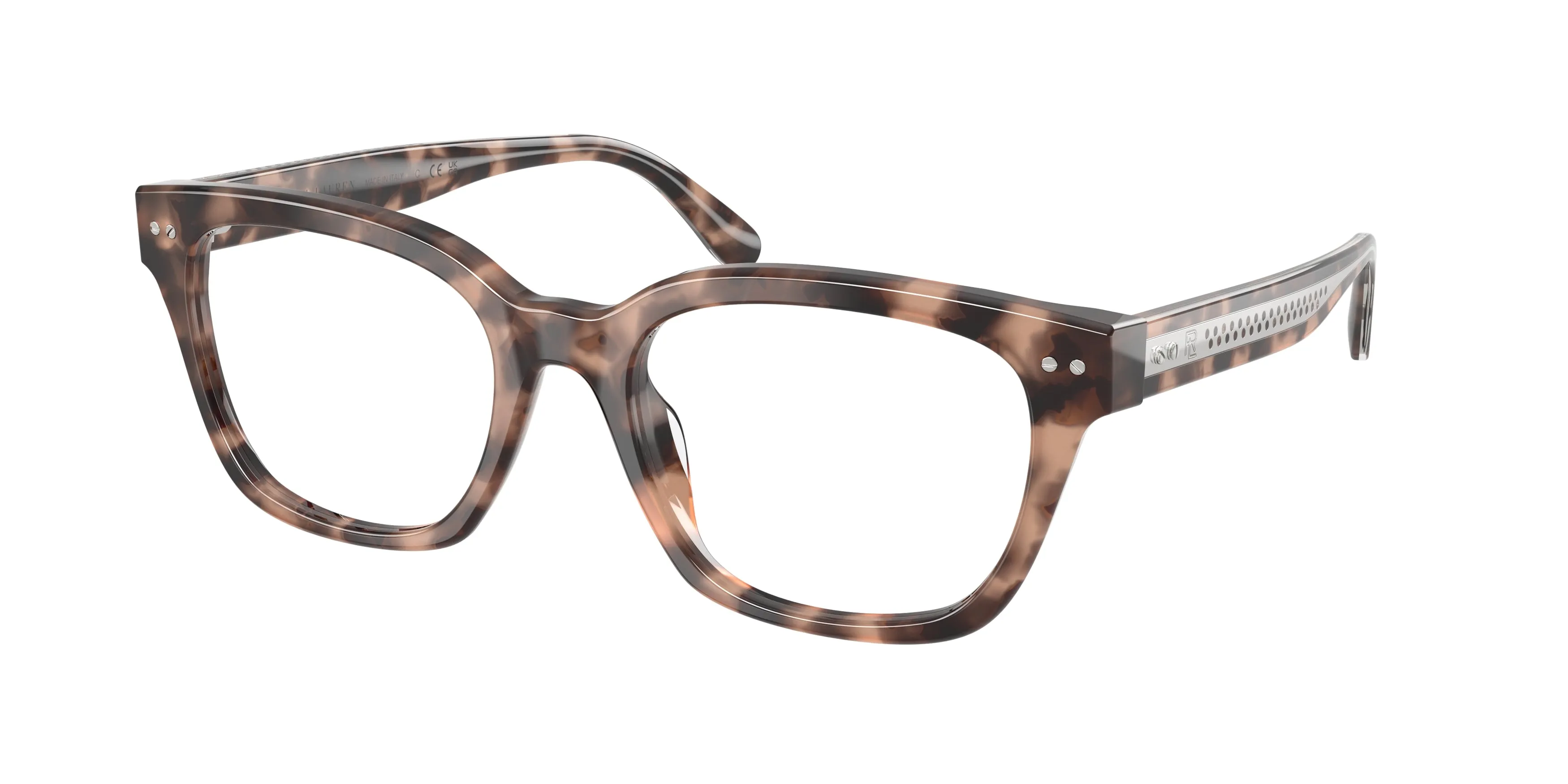 Ralph Lauren RL6258U 6307 Montature da vista Acetato Tartaruga Squadrata Normale - immagine 1