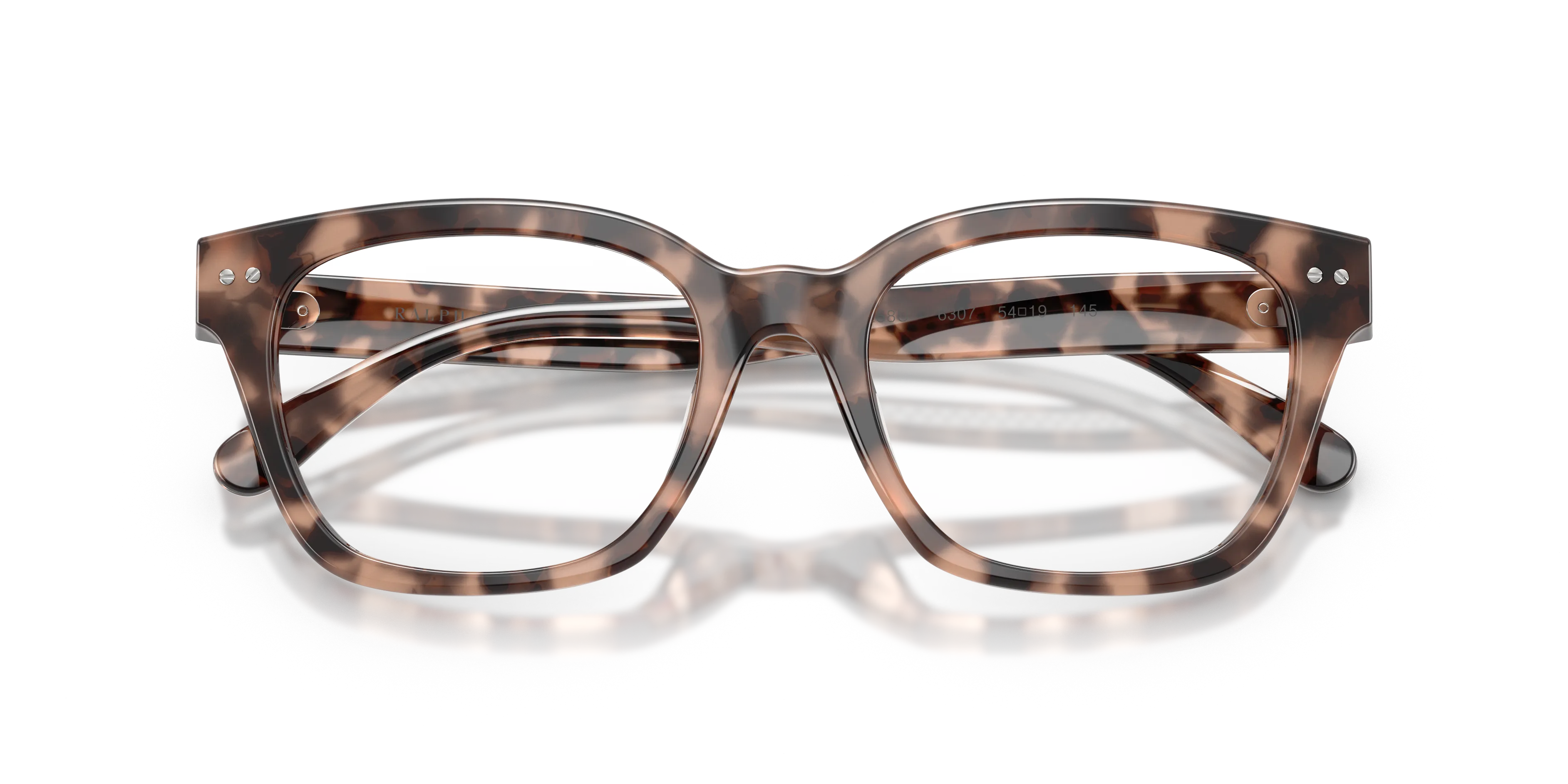 Ralph Lauren RL6258U 6307 Montature da vista Acetato Tartaruga Squadrata Normale - immagine 2