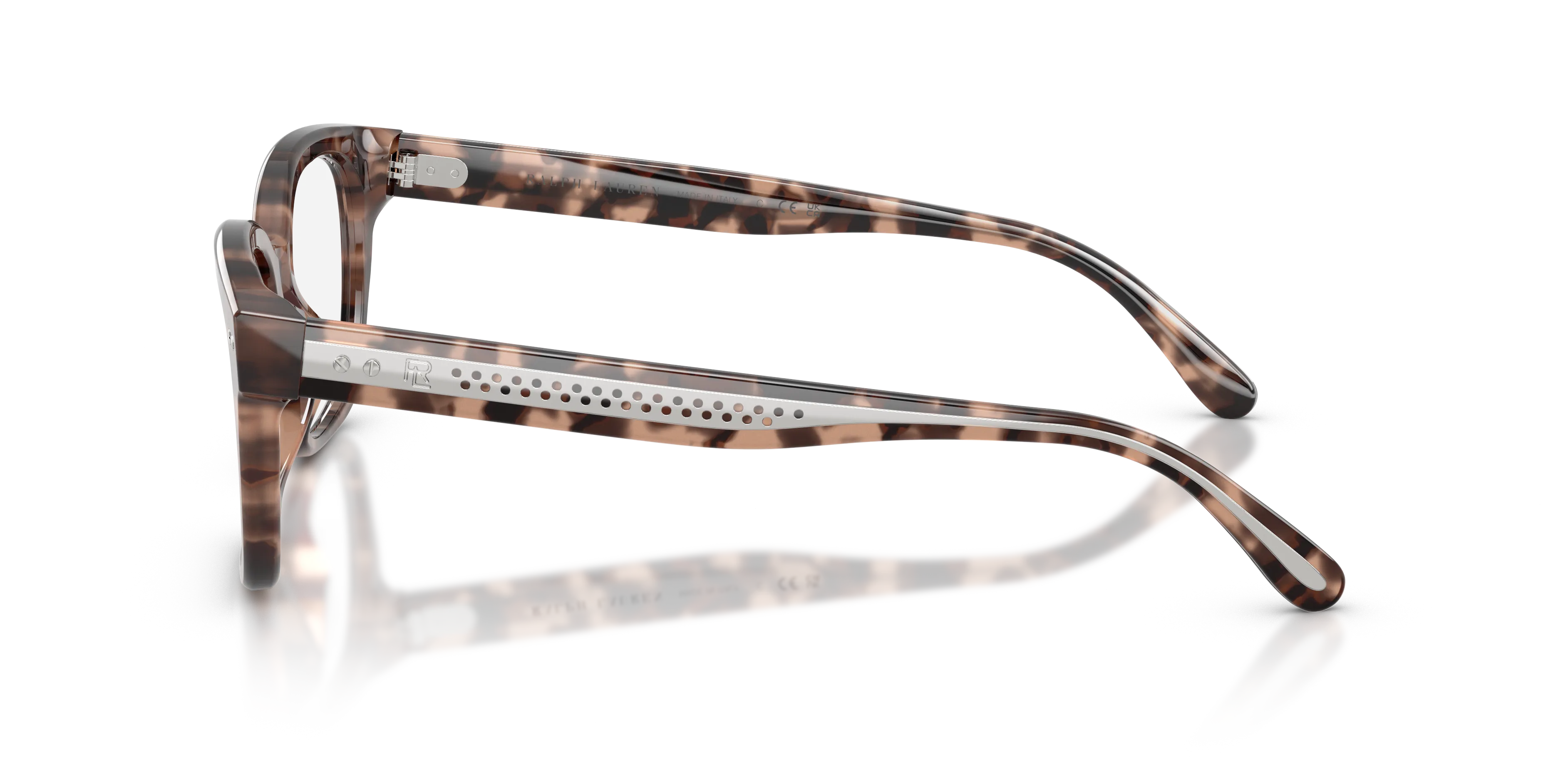 Ralph Lauren RL6258U 6307 Montature da vista Acetato Tartaruga Squadrata Normale - immagine 4