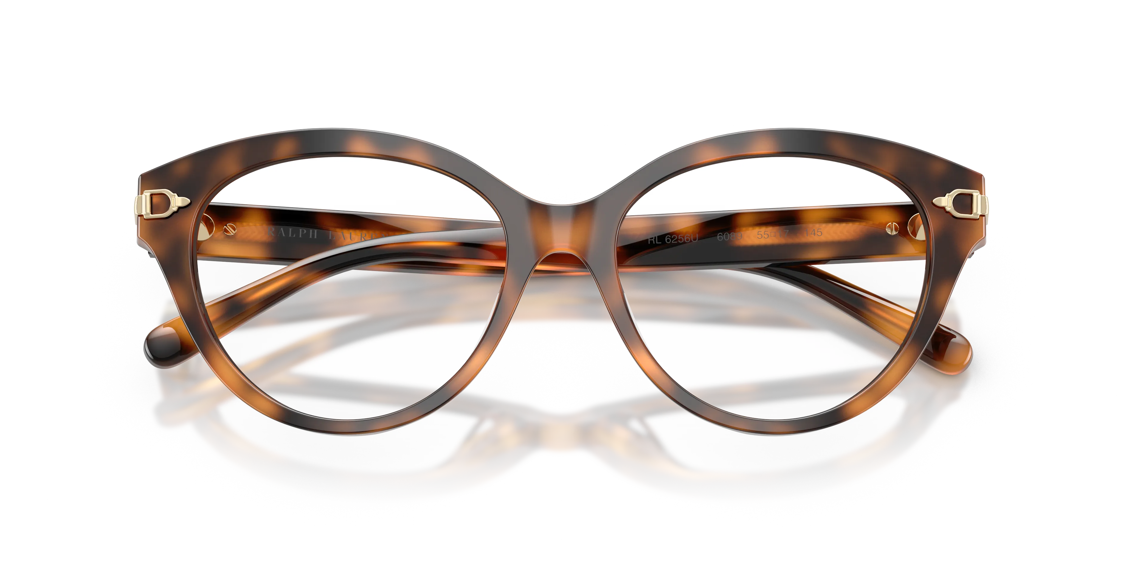 Ralph Lauren RL6256U 6089 Montature da vista Acetato Tartaruga Squadrata Normale - immagine 2