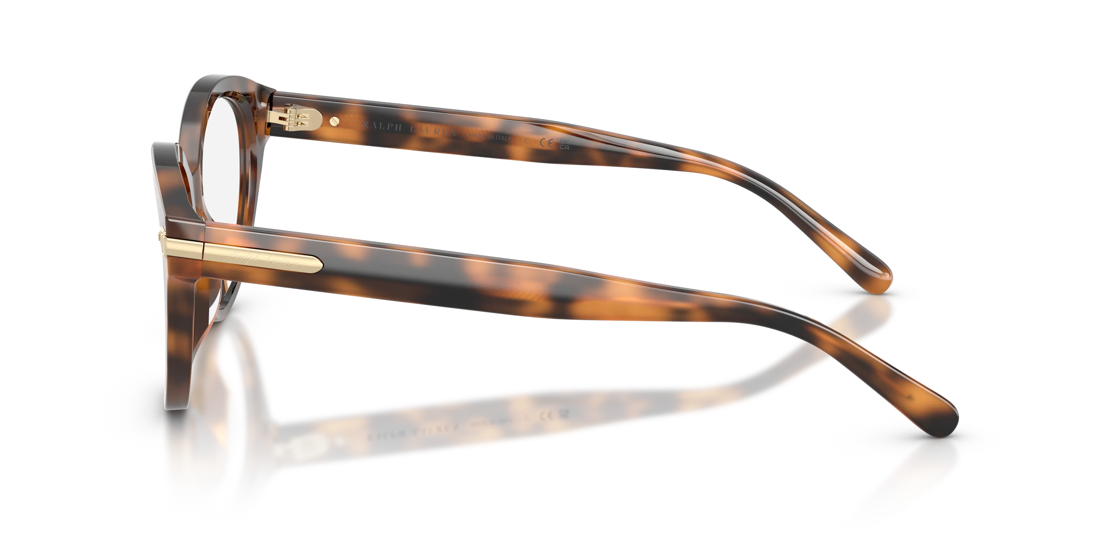 Ralph Lauren RL6256U 6089 Montature da vista Acetato Tartaruga Squadrata Normale - immagine 4