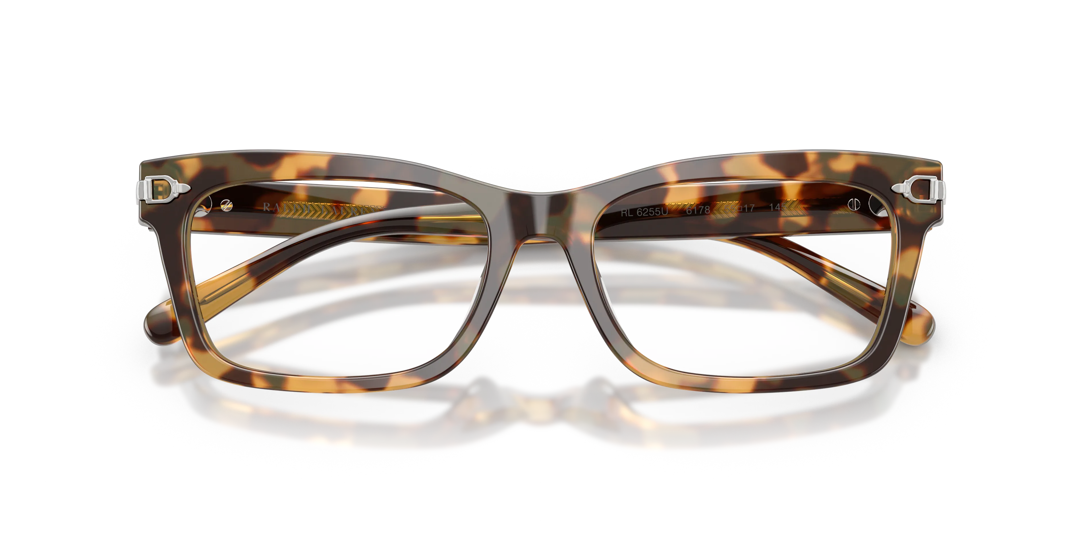 Ralph Lauren RL6255U 6178 Montature da vista Acetato Marrone Squadrata Normale - immagine 2
