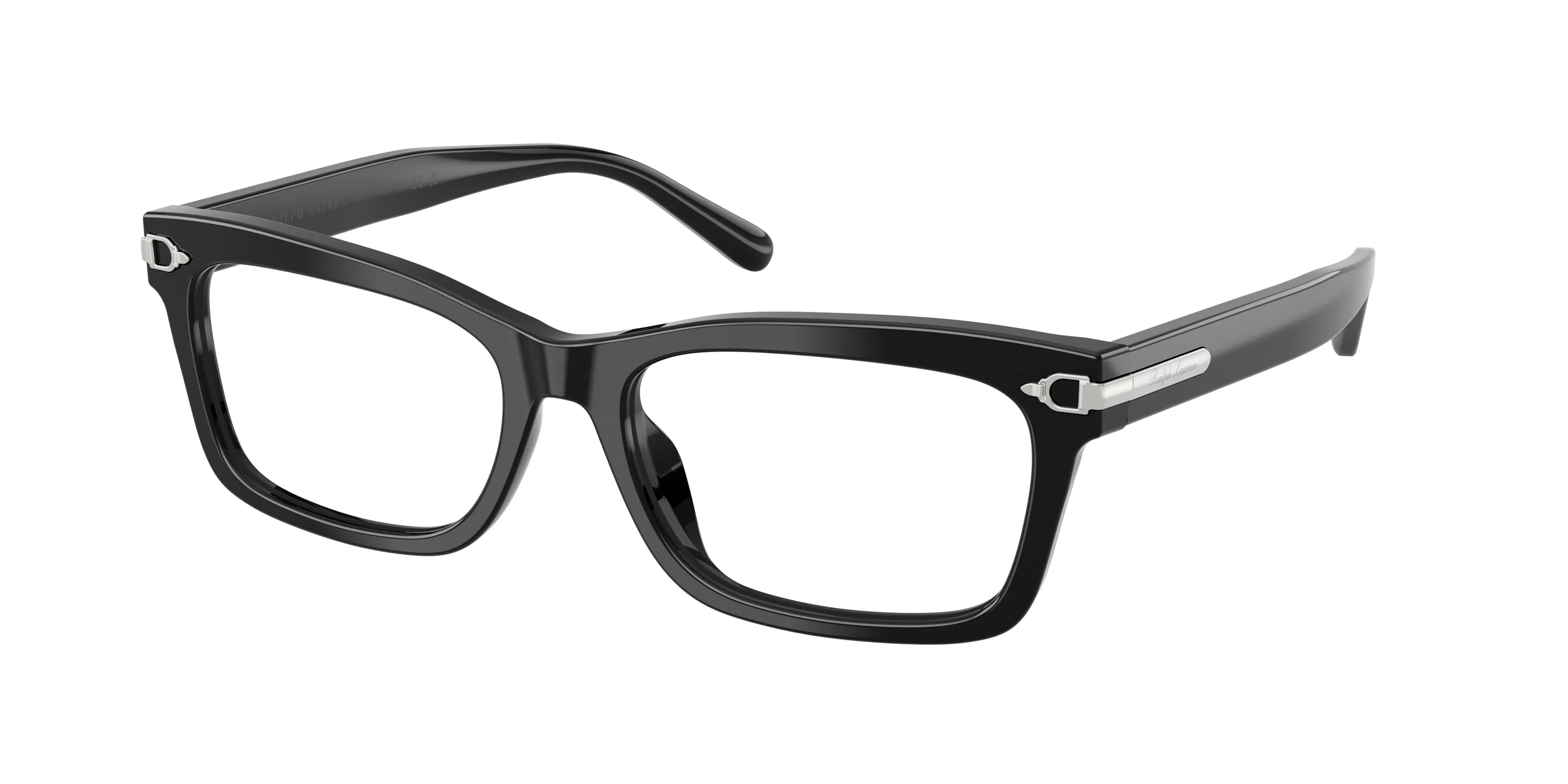 Ralph Lauren RL6255U 5001 Montature da vista Acetato Nero Squadrata Normale - immagine 1