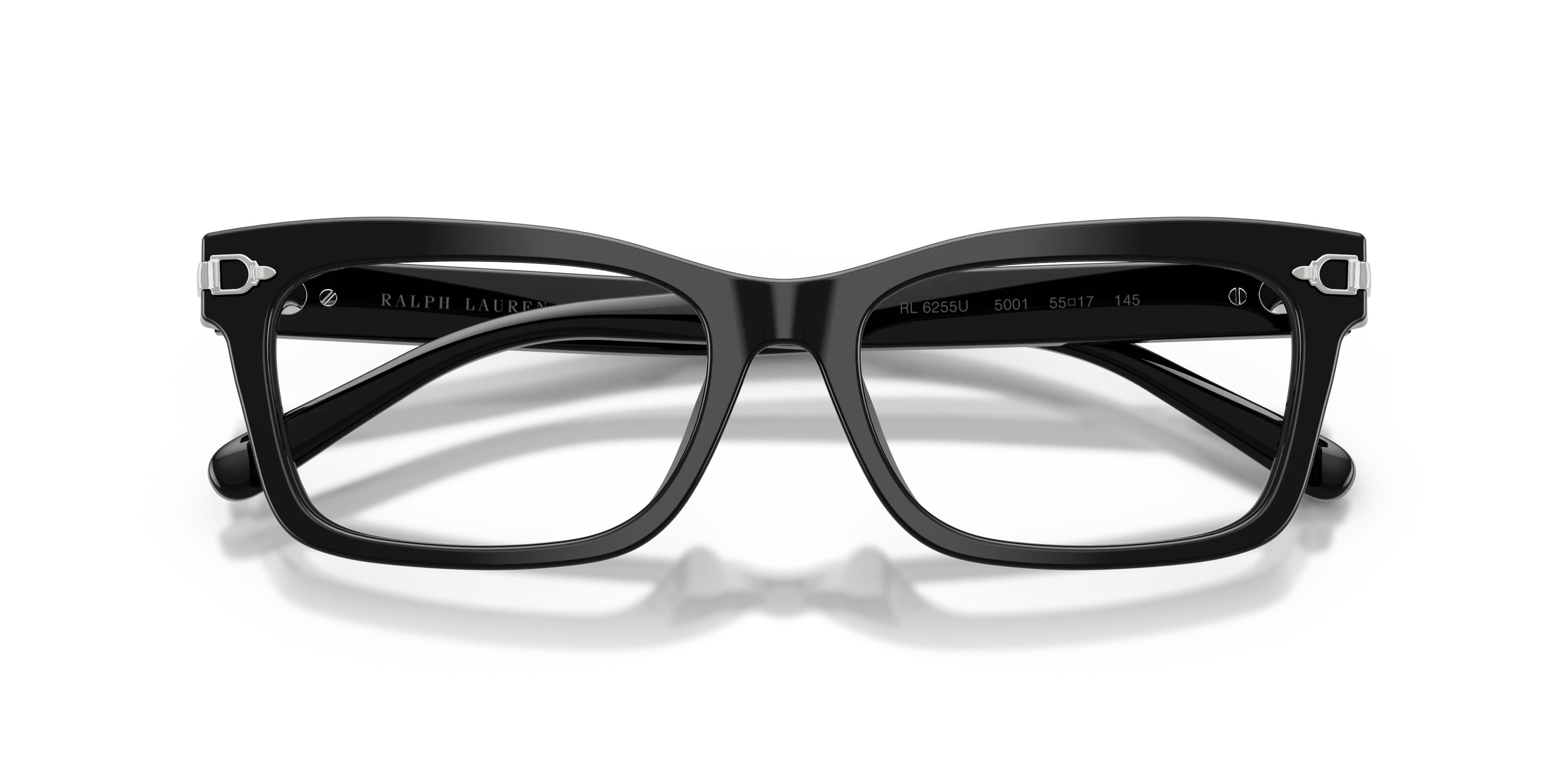 Ralph Lauren RL6255U 5001 Montature da vista Acetato Nero Squadrata Normale - immagine 2