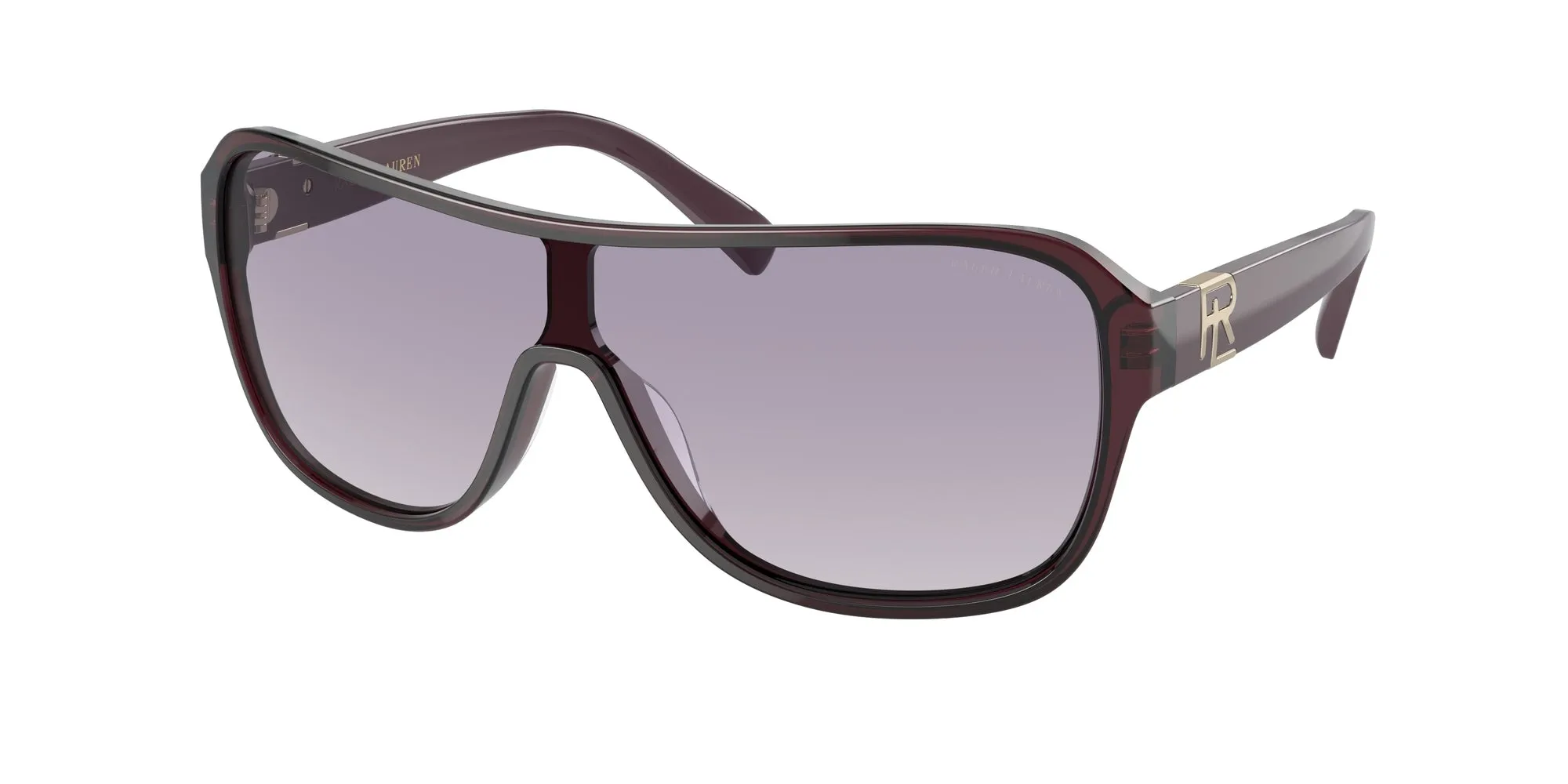 Ralph Lauren RL8214U THE DILLION 605279 Occhiali da sole Acetato Viola Viola Geometrica Normale Sfumato - immagine 1