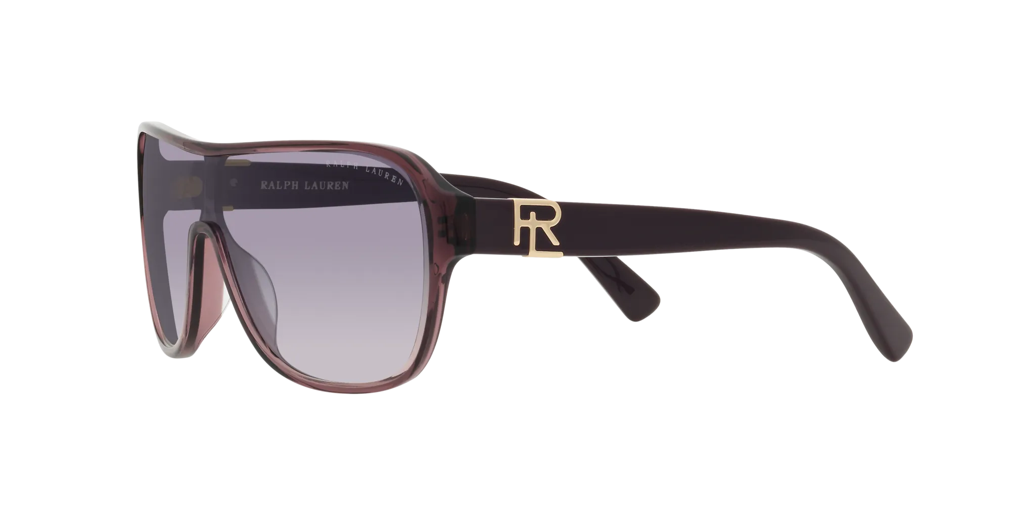 Ralph Lauren RL8214U THE DILLION 605279 Occhiali da sole Acetato Viola Viola Geometrica Normale Sfumato - immagine 4