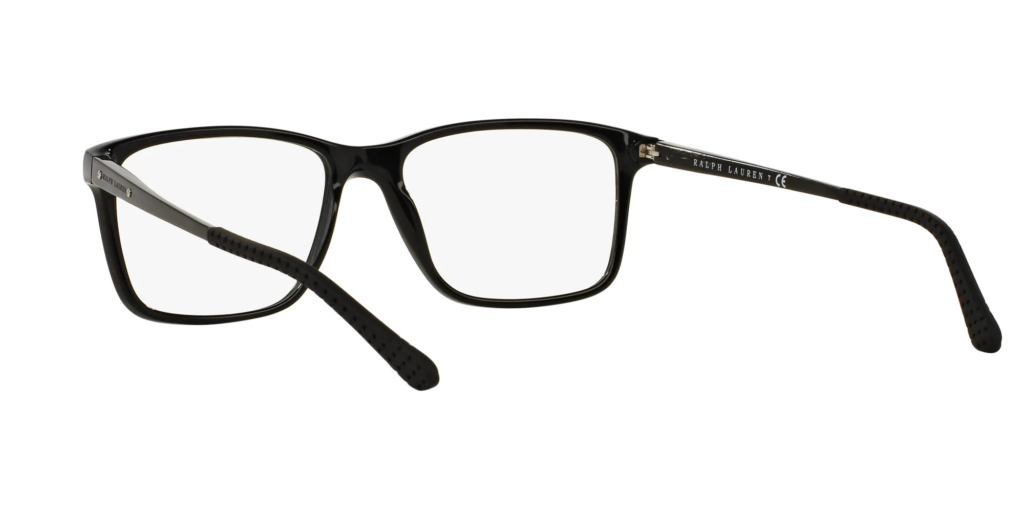 Ralph Lauren RL6133 5001 Montature da vista Acetato Nero Trasparente Squadrata Normale - immagine 4