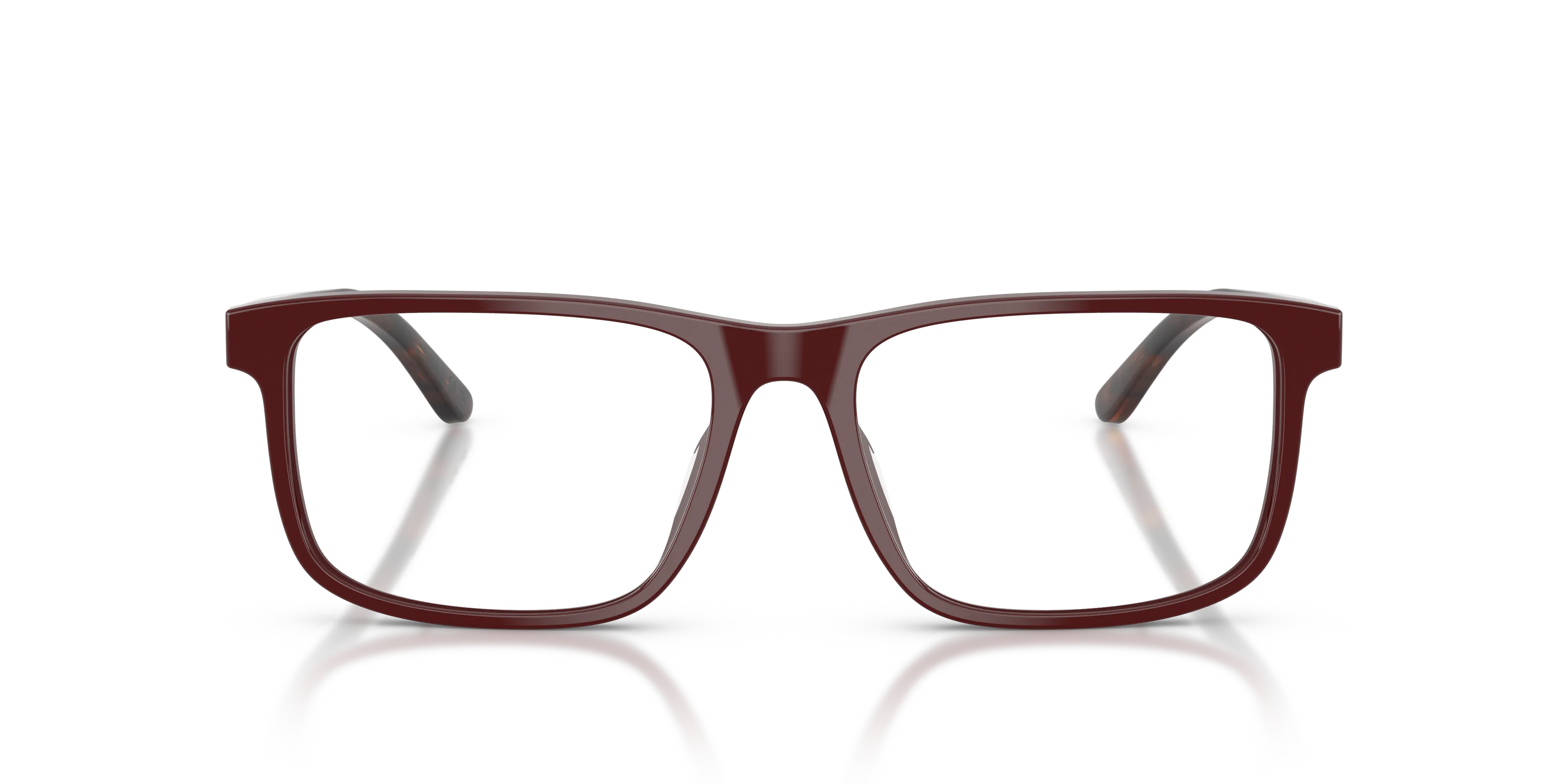 Ralph Lauren RL6225U 6311 Montature da vista Acetato Rosso Squadrata Normale - immagine 3