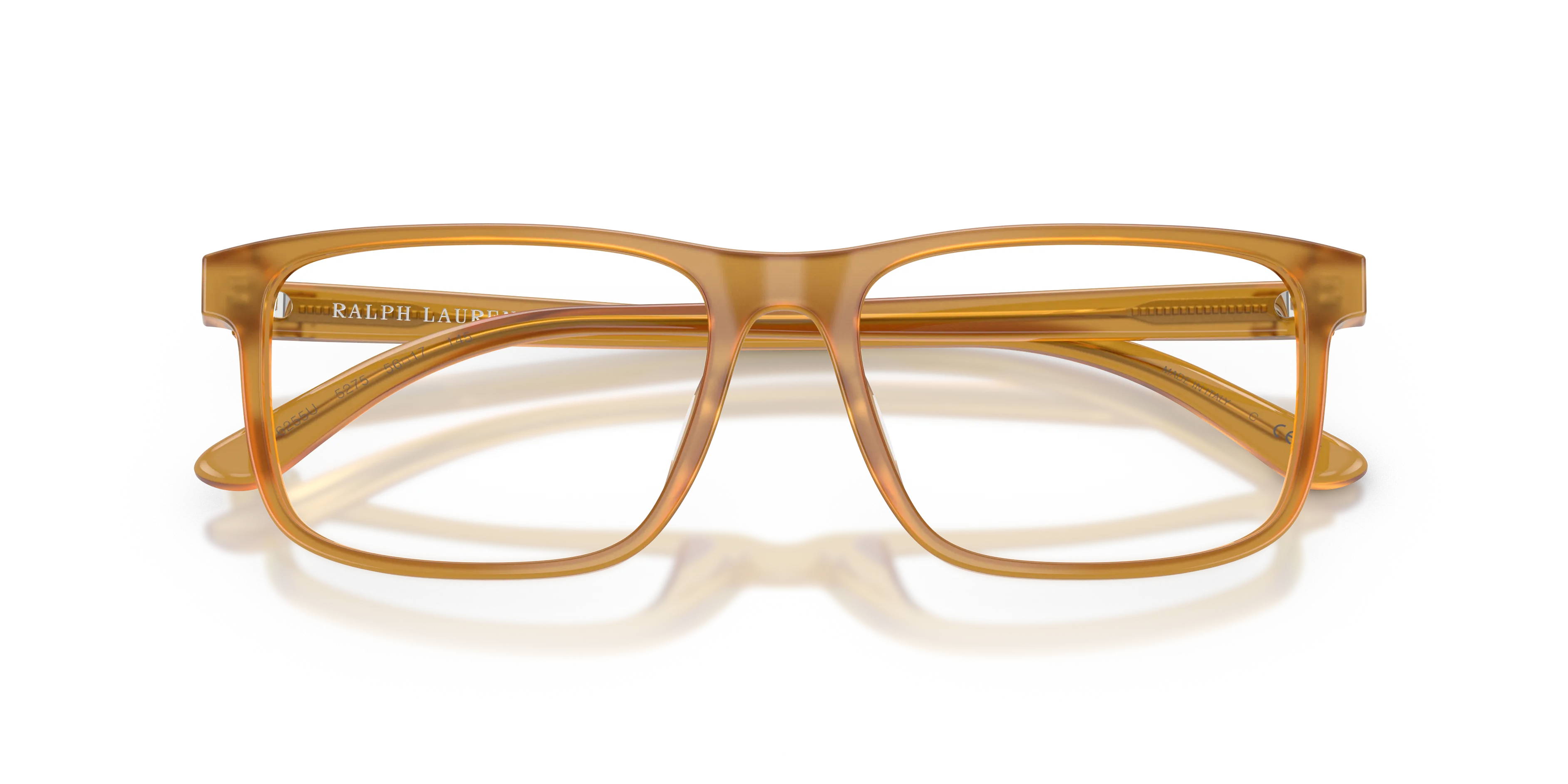 Ralph Lauren RL6225U 5275 Montature da vista Acetato Tartaruga Squadrata Normale - immagine 2