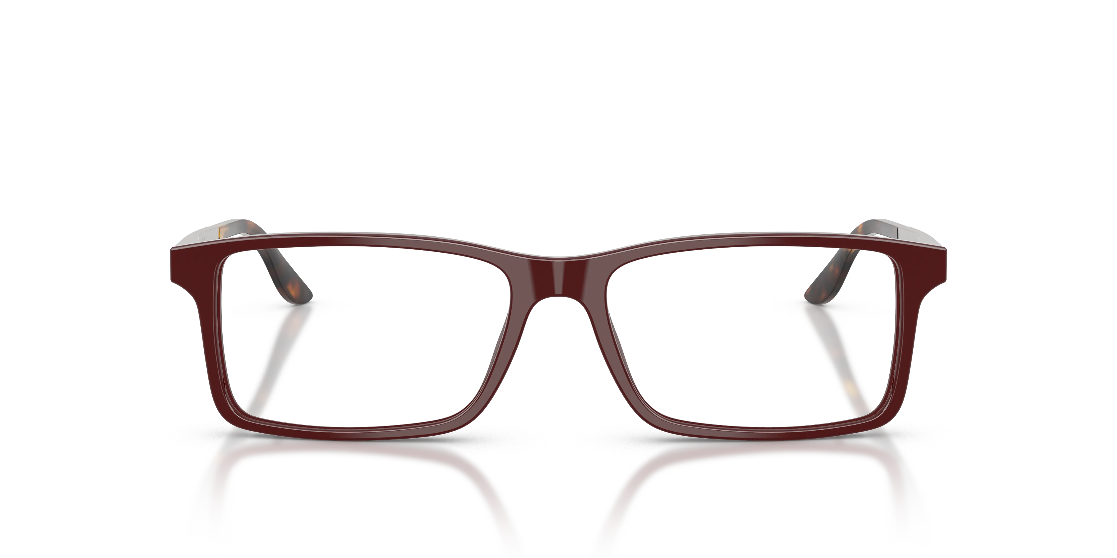 Ralph Lauren RL6128 6311 Montature da vista Acetato Rosso Squadrata Normale - immagine 3