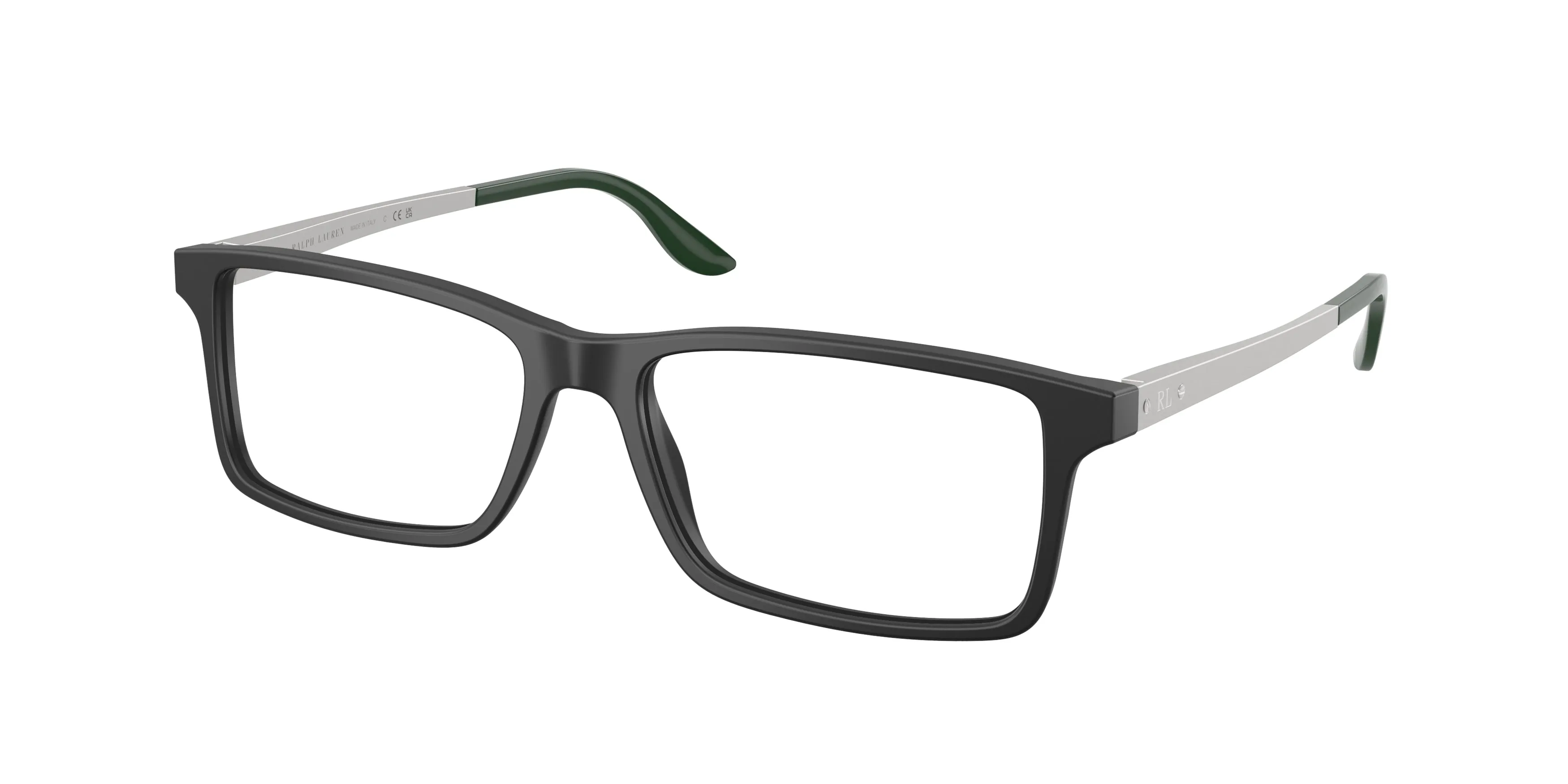 Ralph Lauren RL6128 5514 Montature da vista Acetato Nero Squadrata Normale - immagine 1
