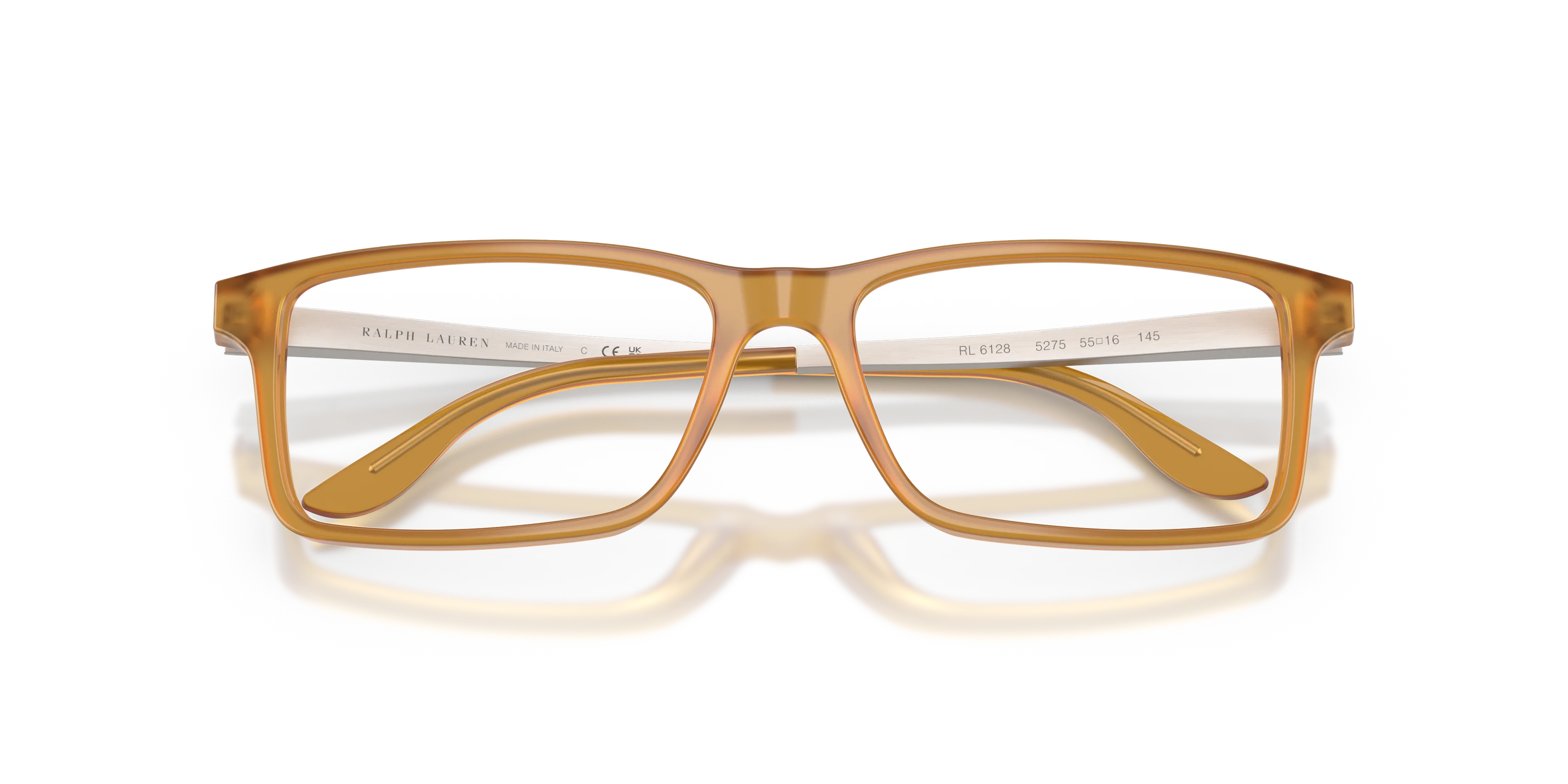 Ralph Lauren RL6128 5275 Montature da vista Acetato Marrone Squadrata Normale - immagine 2