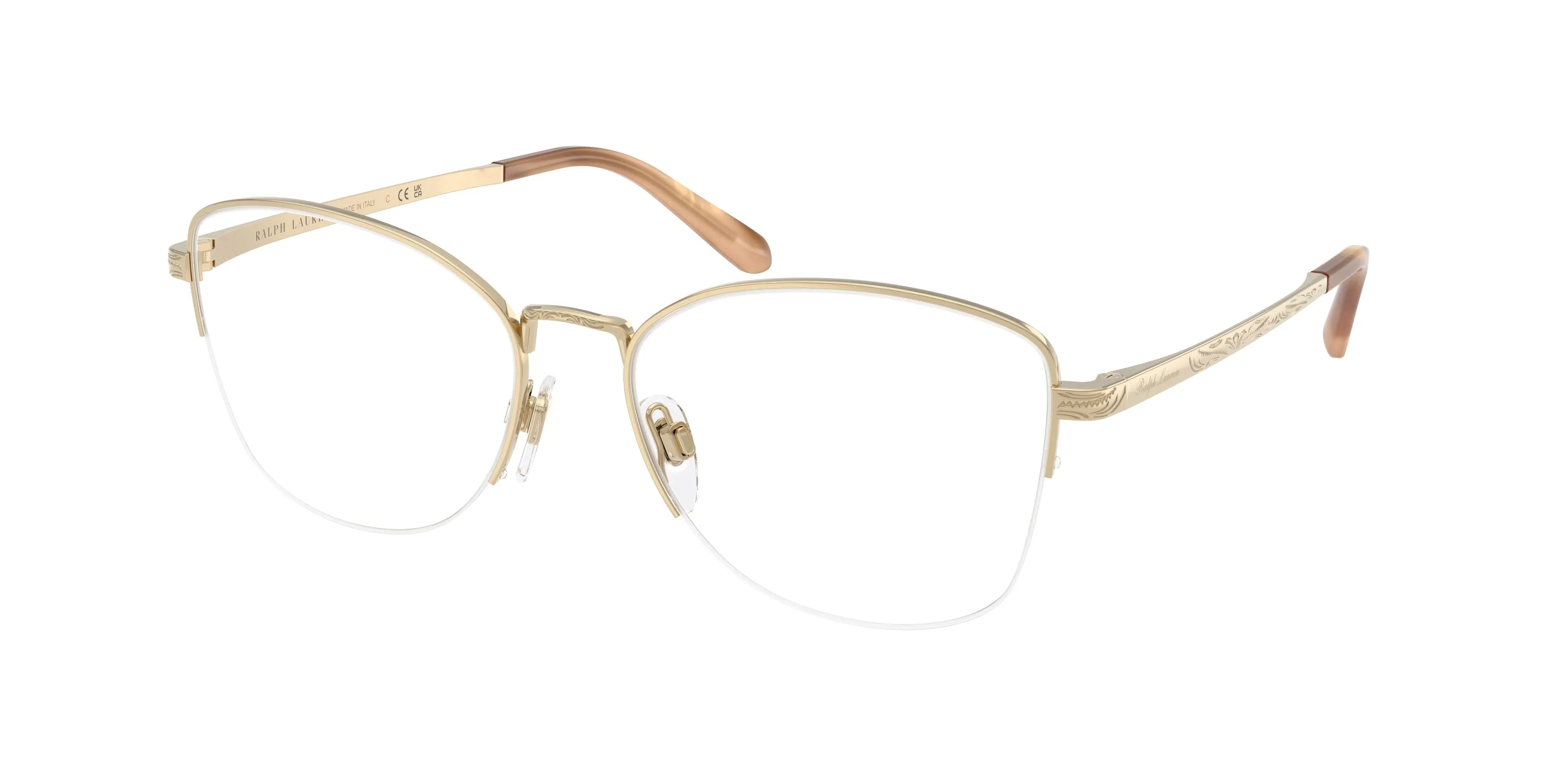 Ralph Lauren RL5135 9116 Montature da vista Acciaio Oro Cat Eye Normale - immagine 1