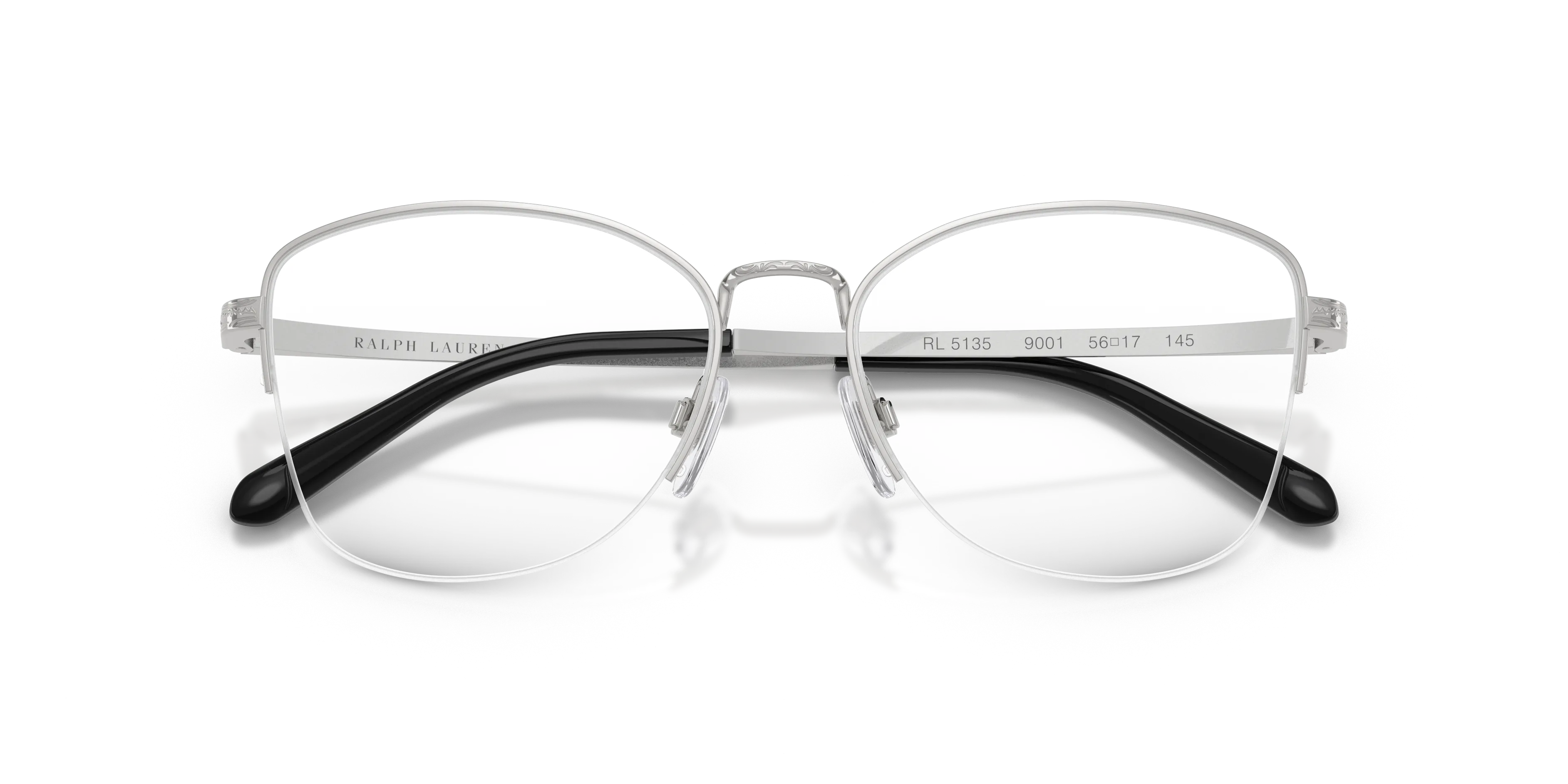 Ralph Lauren RL5135 9001 Montature da vista Acciaio Argento Cat Eye Normale - immagine 2