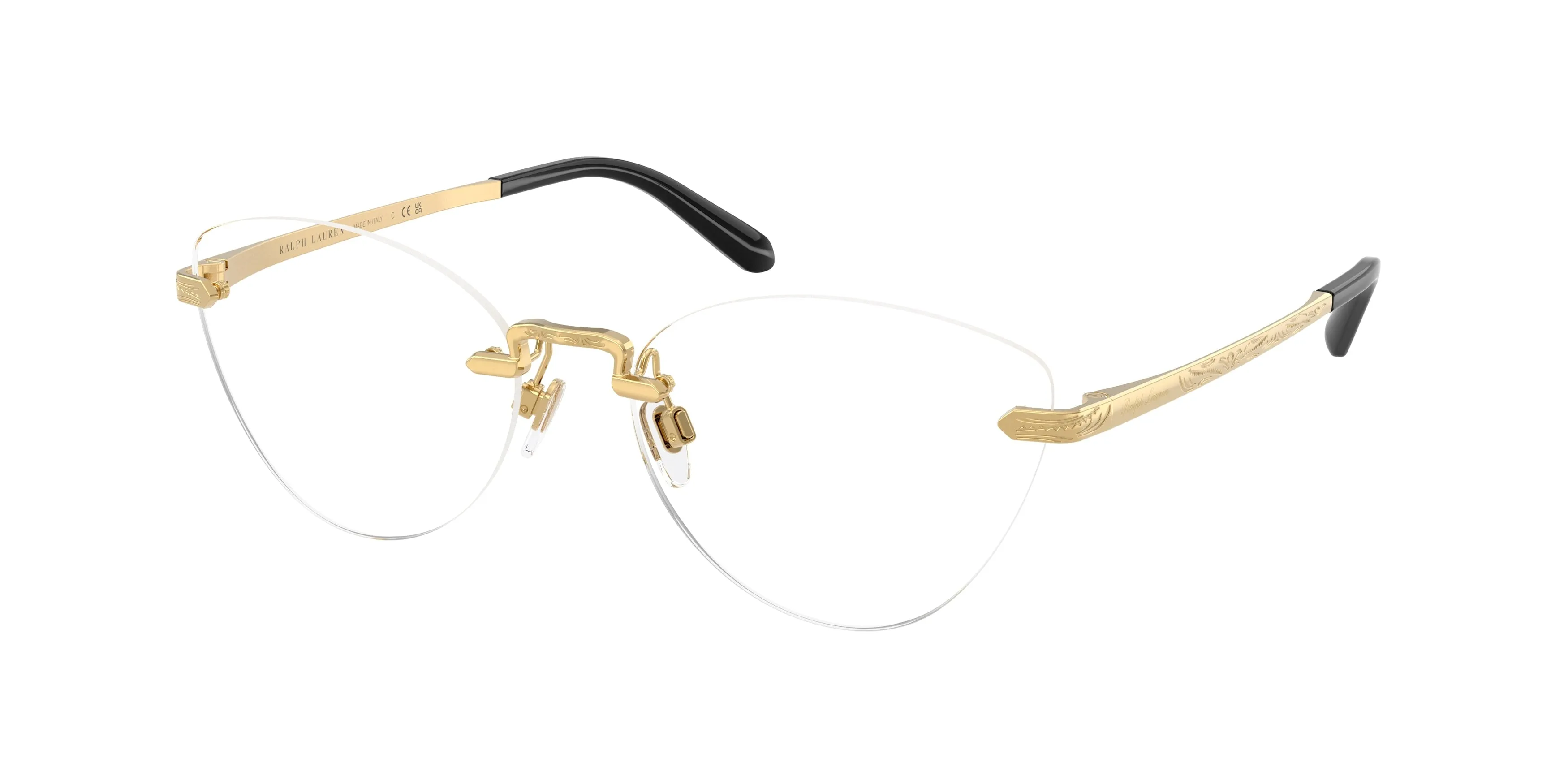 Ralph Lauren RL5134 9004 Montature da vista Metallo Oro Cat Eye Normale - immagine 1