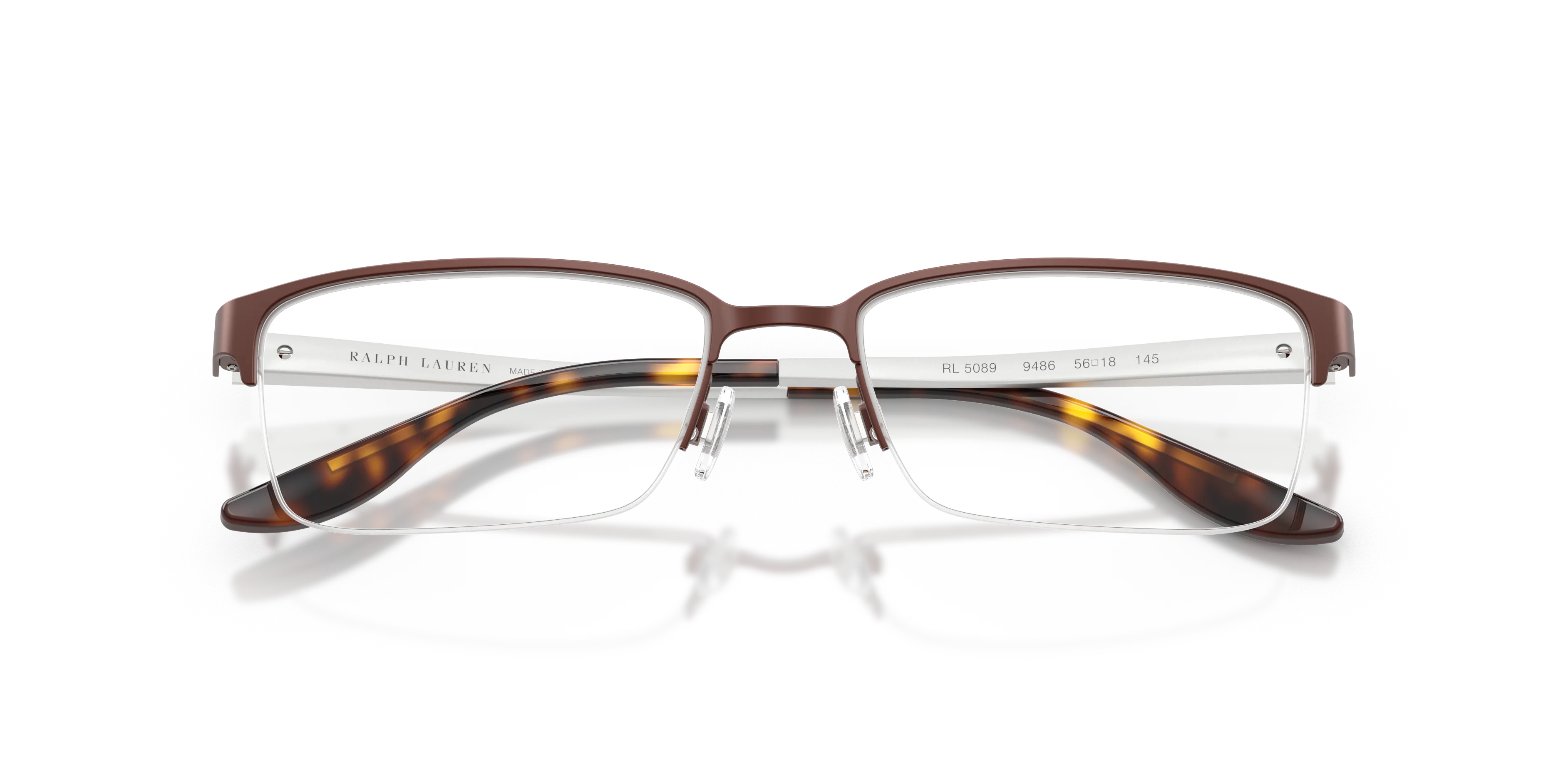 Ralph Lauren RL5089 9486 Montature da vista Metallo Viola Squadrata Normale - immagine 2