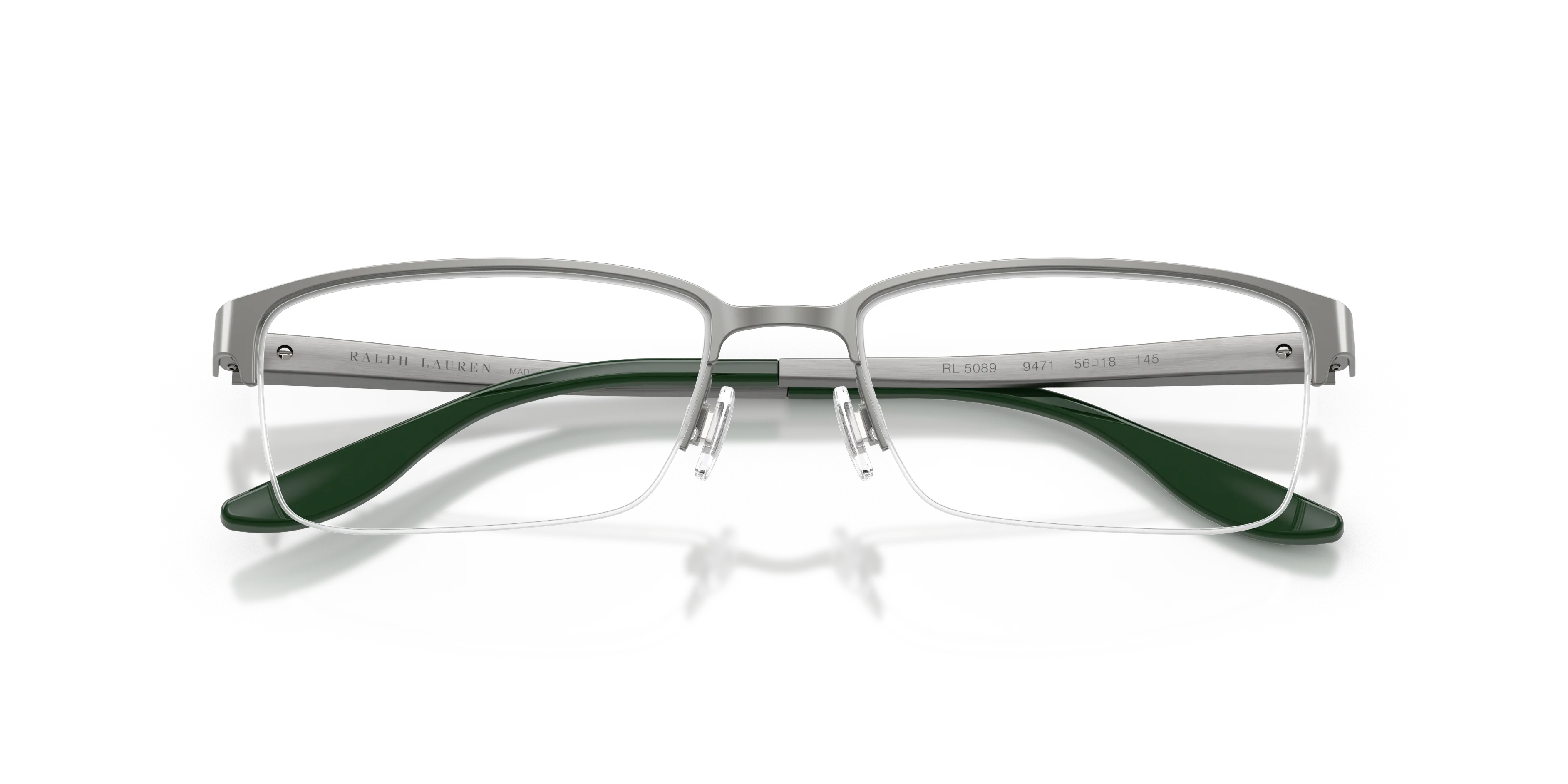 Ralph Lauren RL5089 9471 Montature da vista Metallo Grigio Squadrata Normale - immagine 2