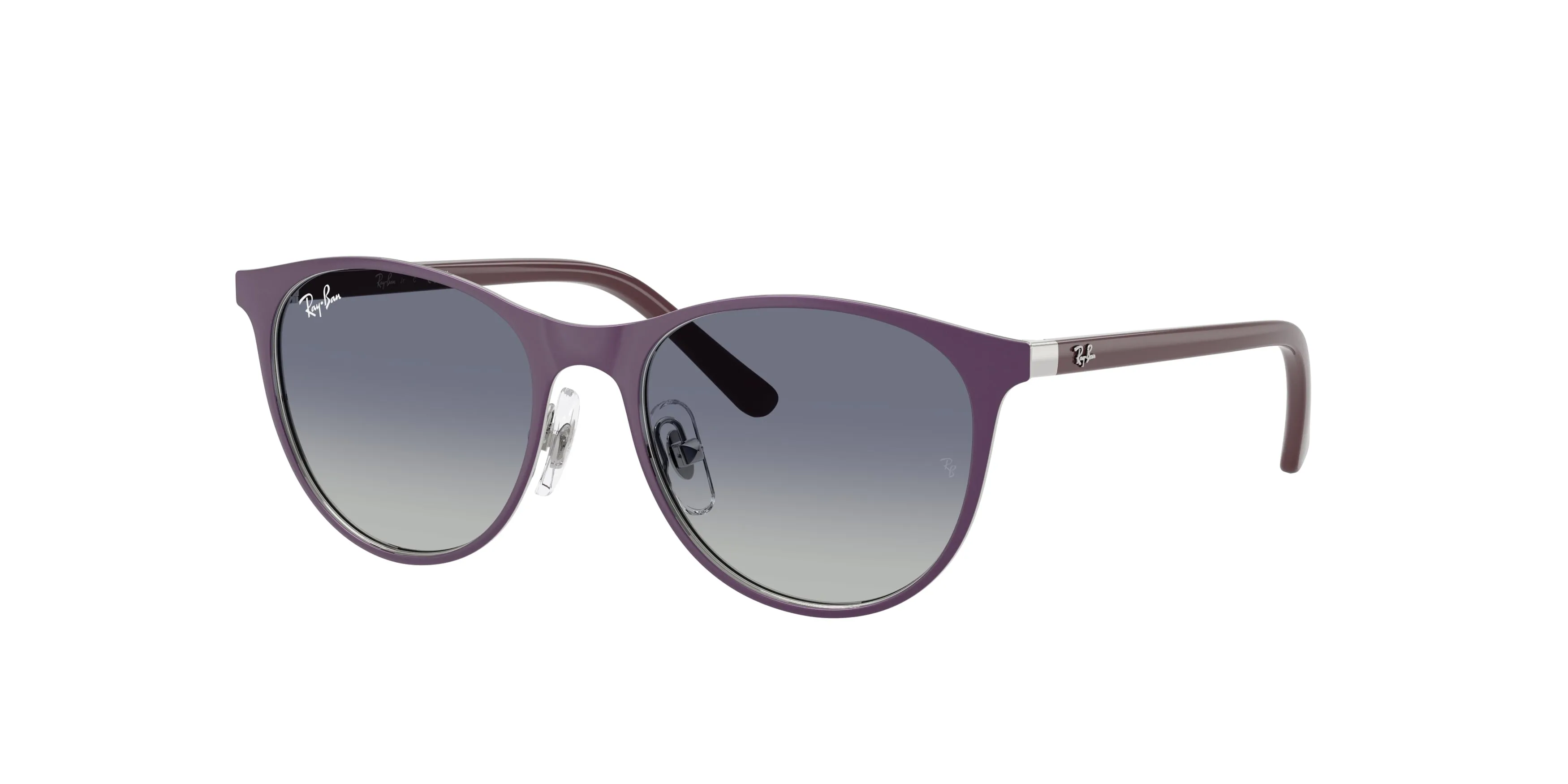 Ray - Ban RJ9552S 299/4L Occhiali da sole Metallo Argento Pantos Normale Sfumato - immagine 1