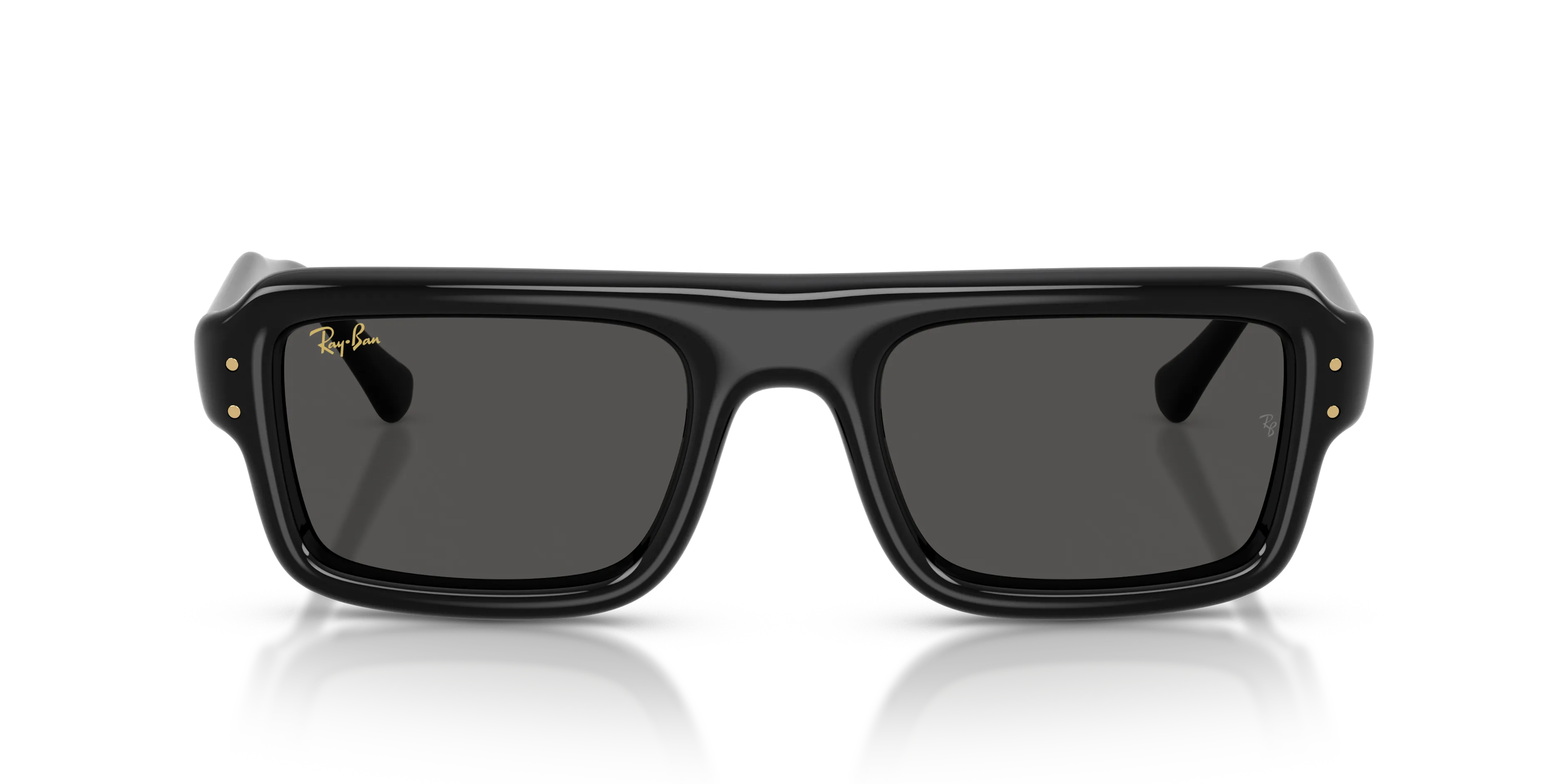 Ray - Ban RB4954 601/87 Occhiali da sole Nylon Nero [""] Pilot Normale - immagine 3